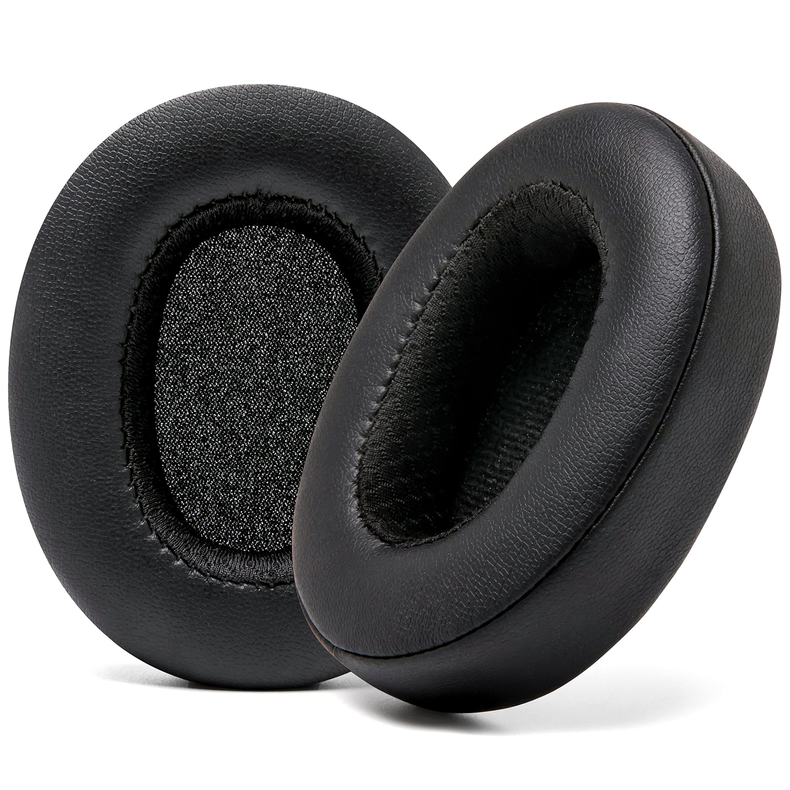 WC Replacement Earpad Cushions for Skullcandy Hesh 3 & Crusher Over-Ear Headphones Made by Wicked Cushions | Improved Durability and Thickness for Improved Comfort and Noise Isolation | Black