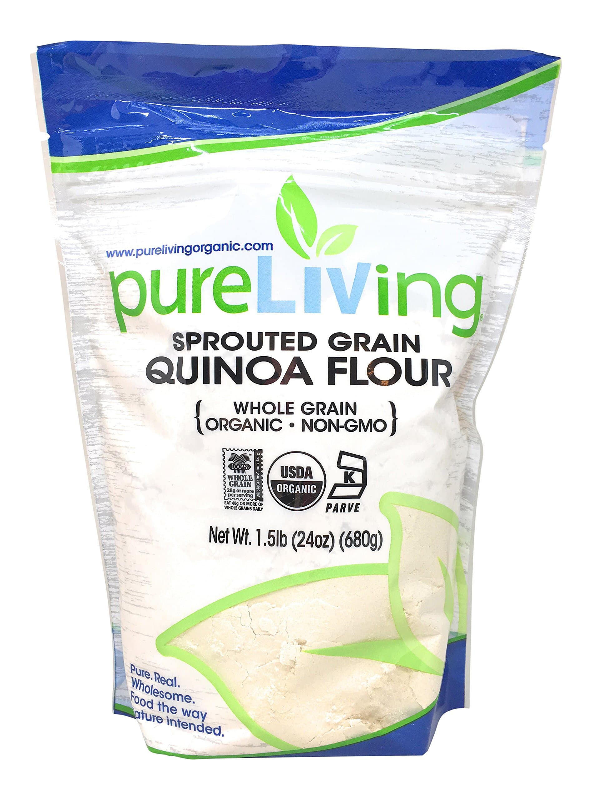 Liv Organic Sprouted Quinoa Flour - 24 oz