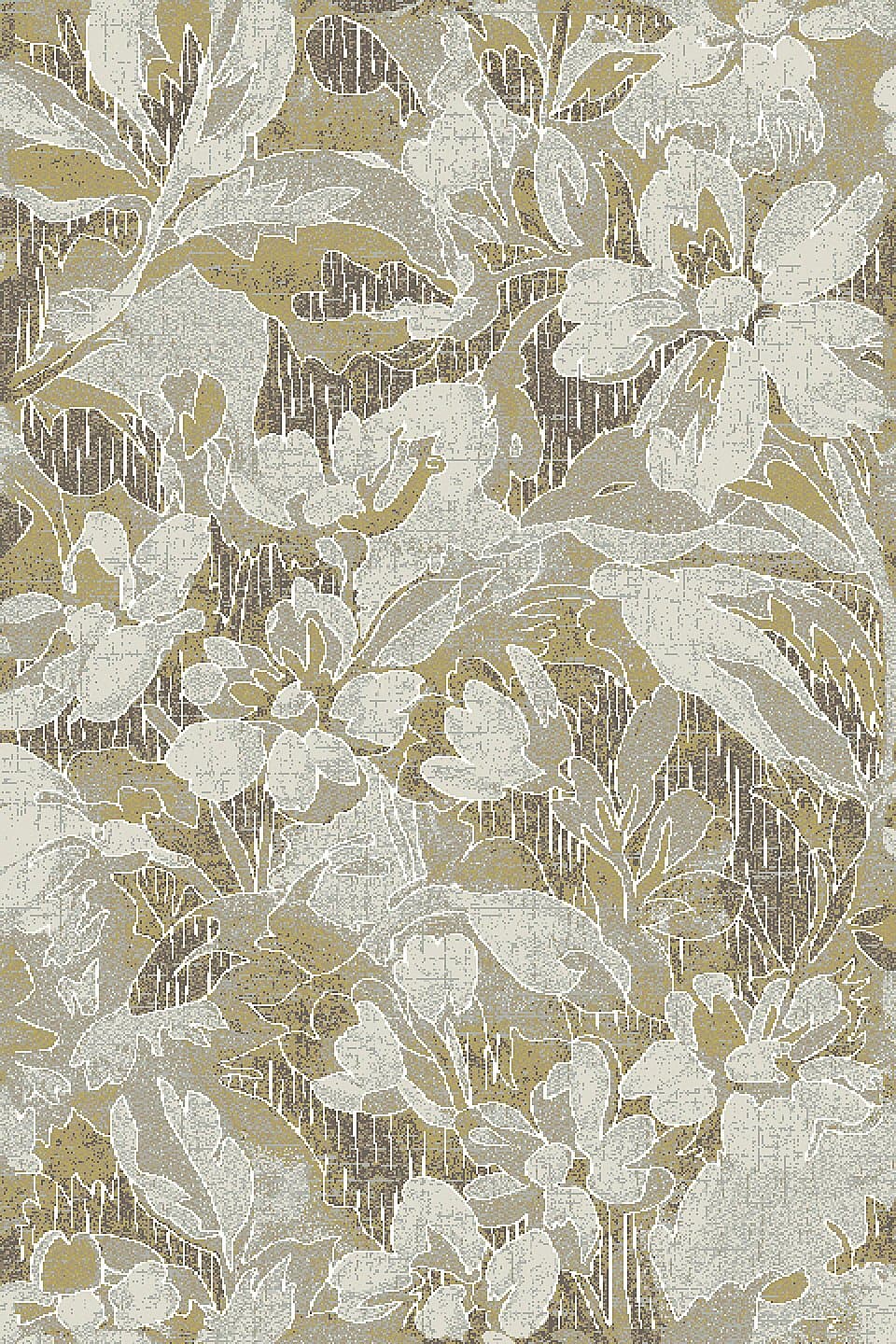 Dynamic Rugs Royal Treas Rug, 9.2' x 12.10', Amber/Mocha