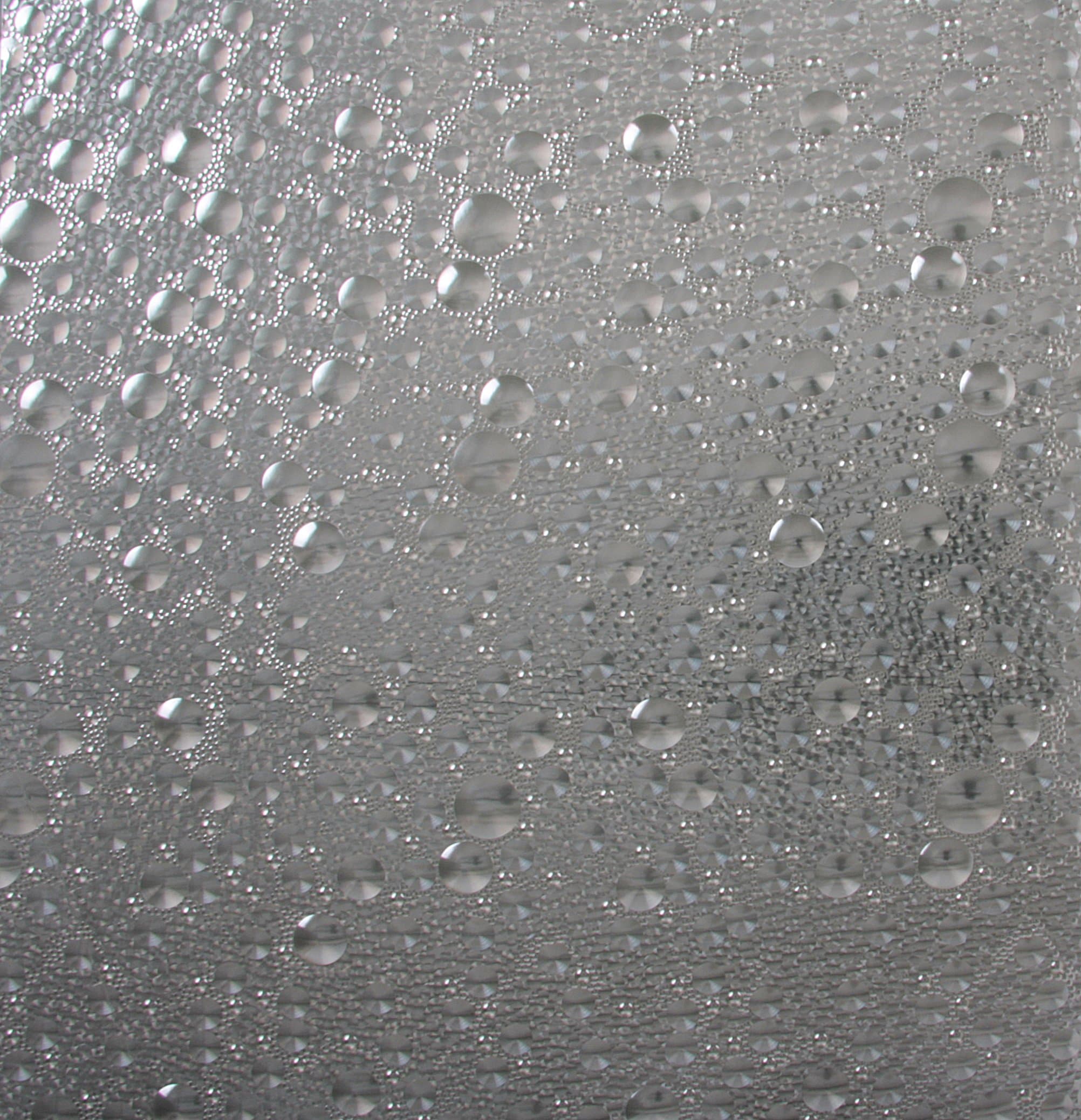 Club Mirror Beaded Chic Modern Flock Feature Wallpaper Metal 310824