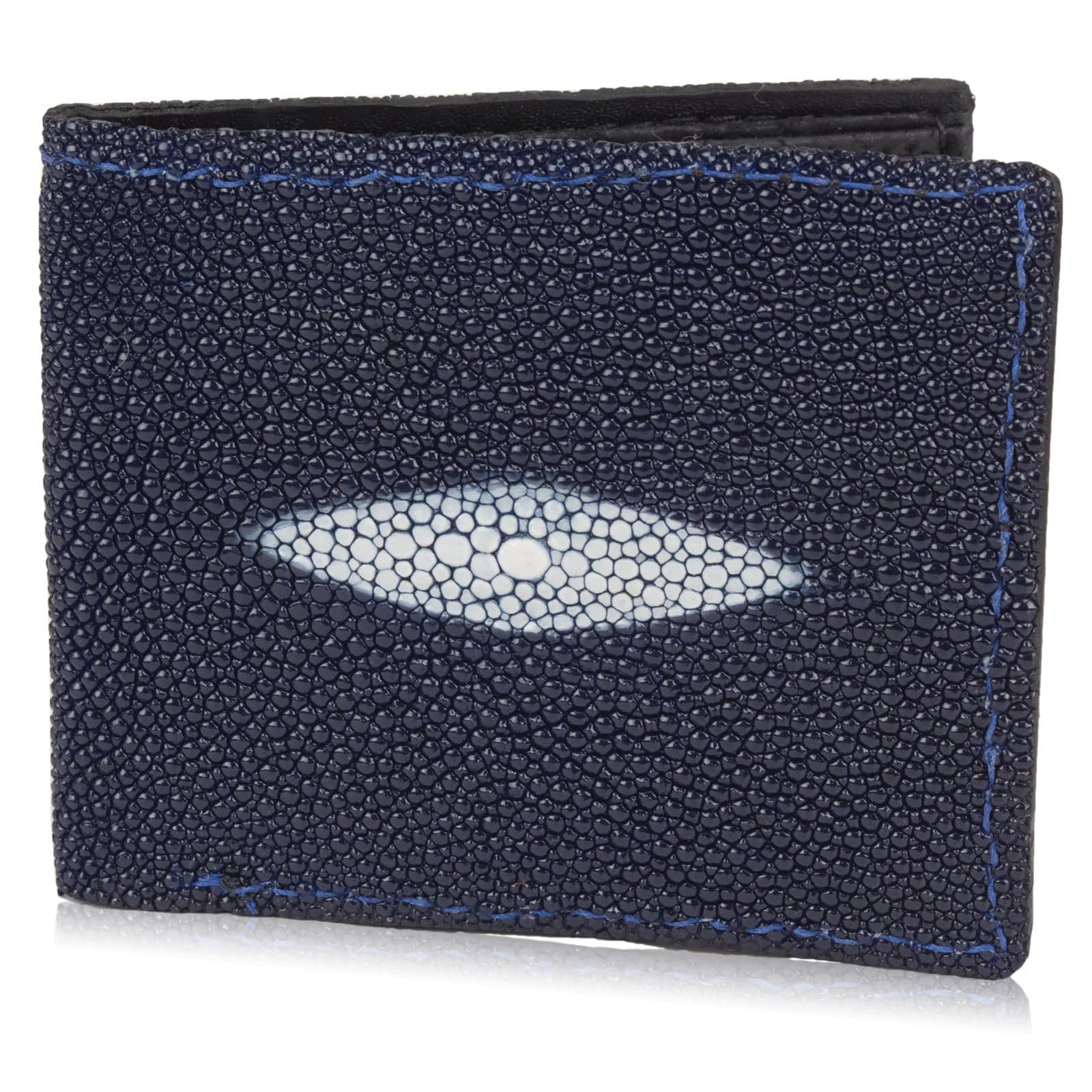 Genuine Stingray Bifold Leather Wallet