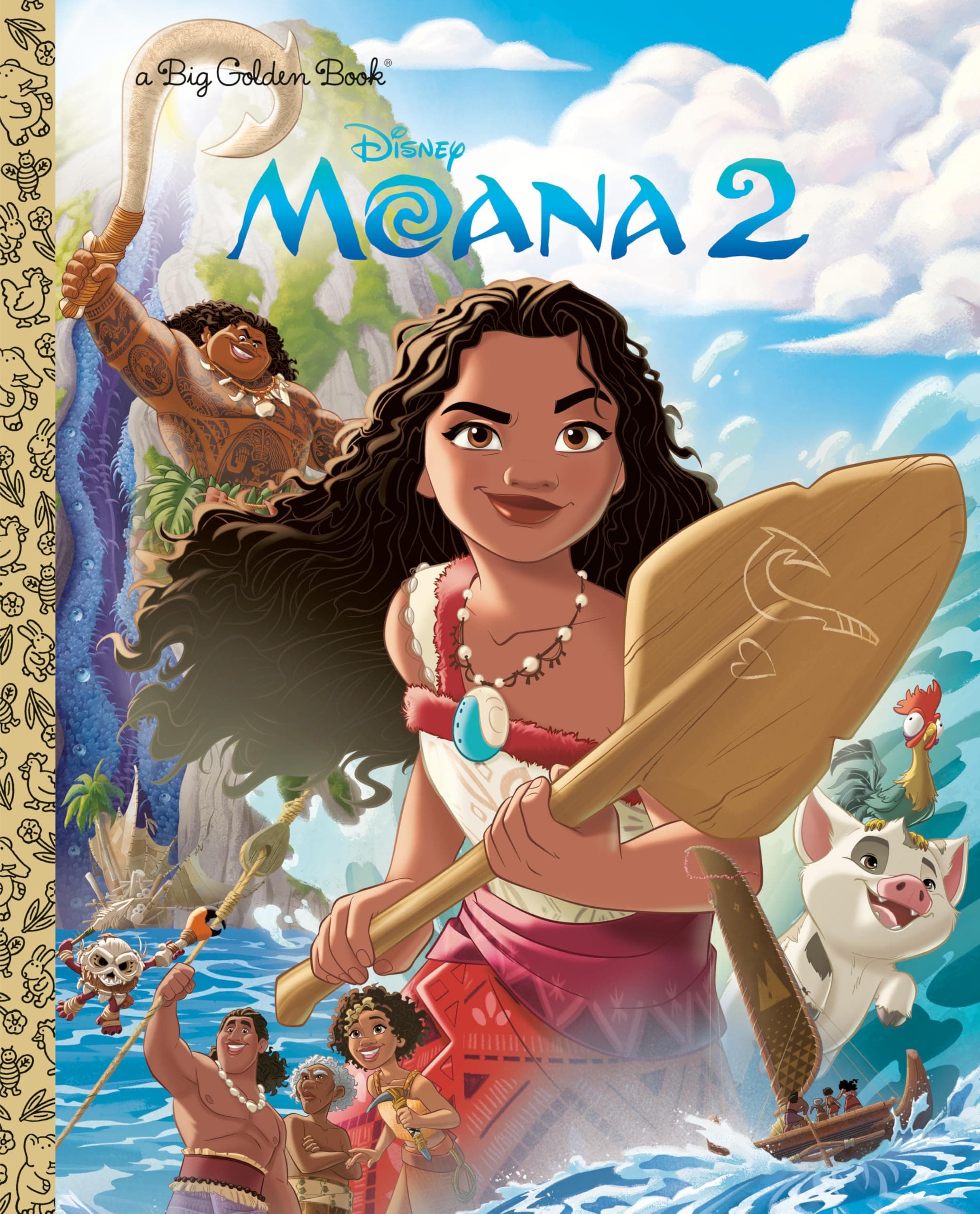 Disney Moana 2 (Big Golden Books)