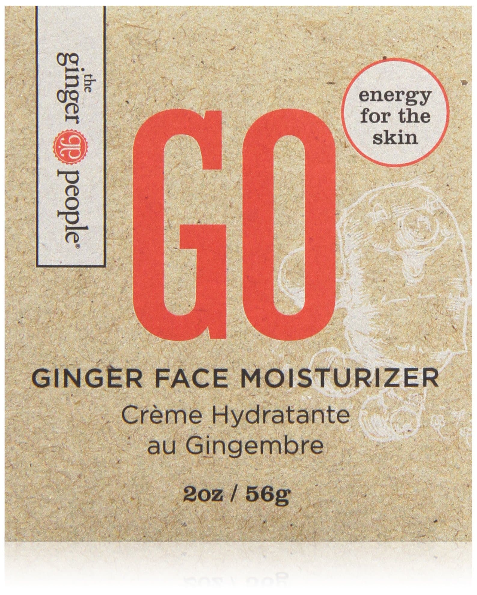 GO Ginger Face Moisturizer, 2 Ounce
