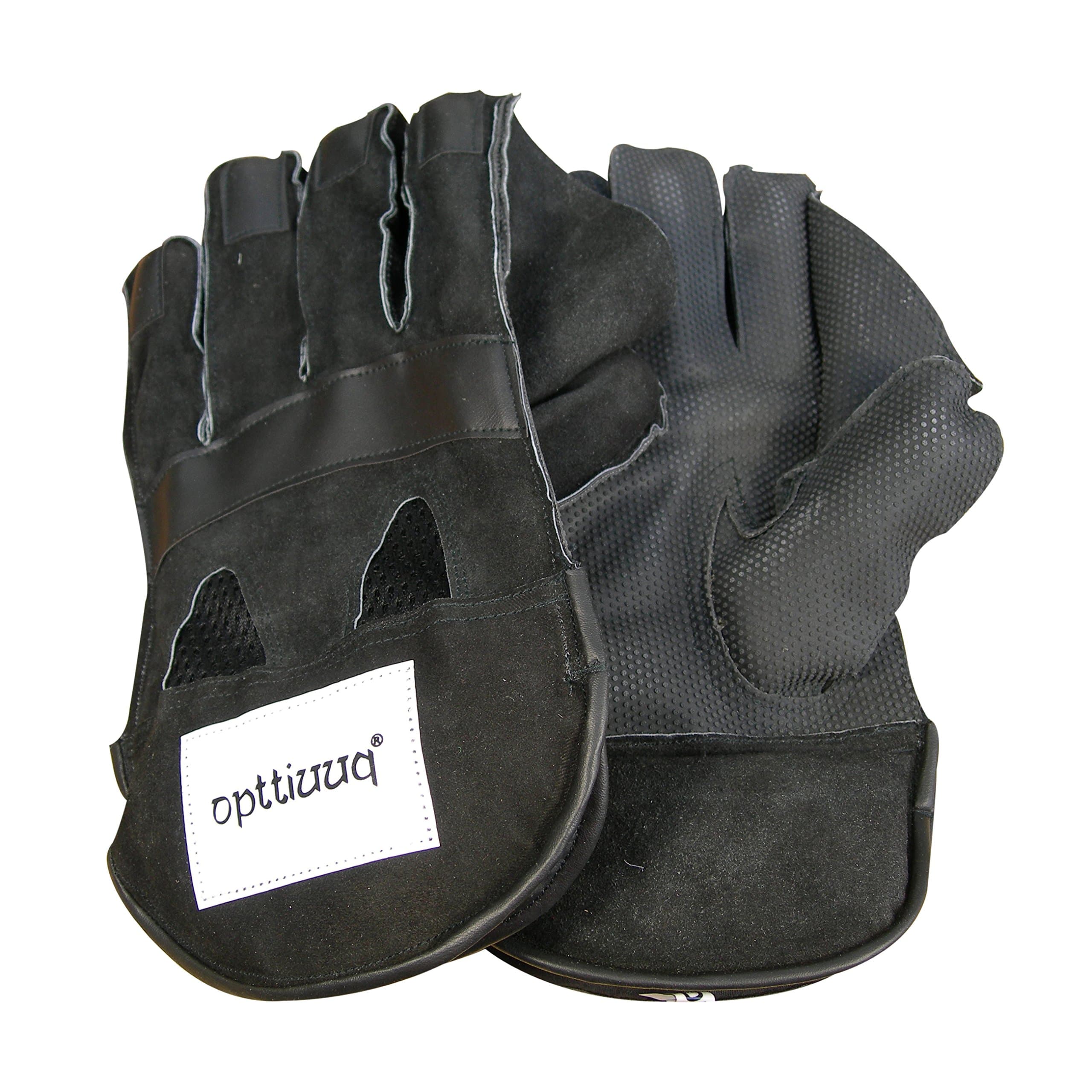 Qvu Wicket Keeping Gloves - Junior (Random Colour) (Kids 4-6 Years.)