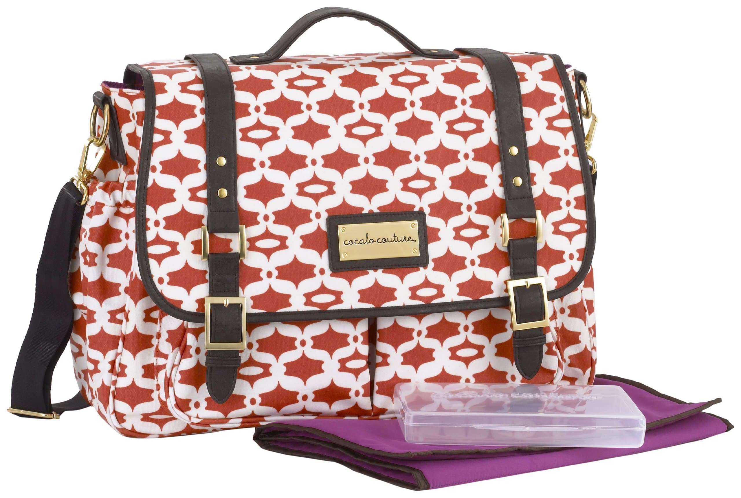 Cocalo Couture Riley Crossbody Diaper Bag Lattice