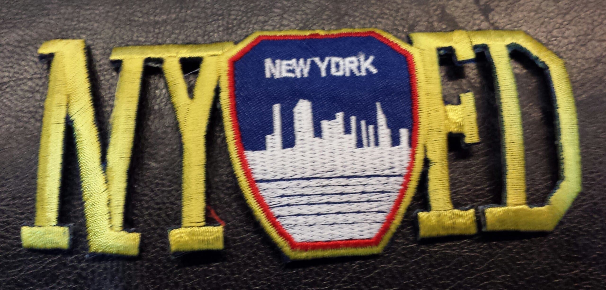 NYFD Commemorative Iron on patch work