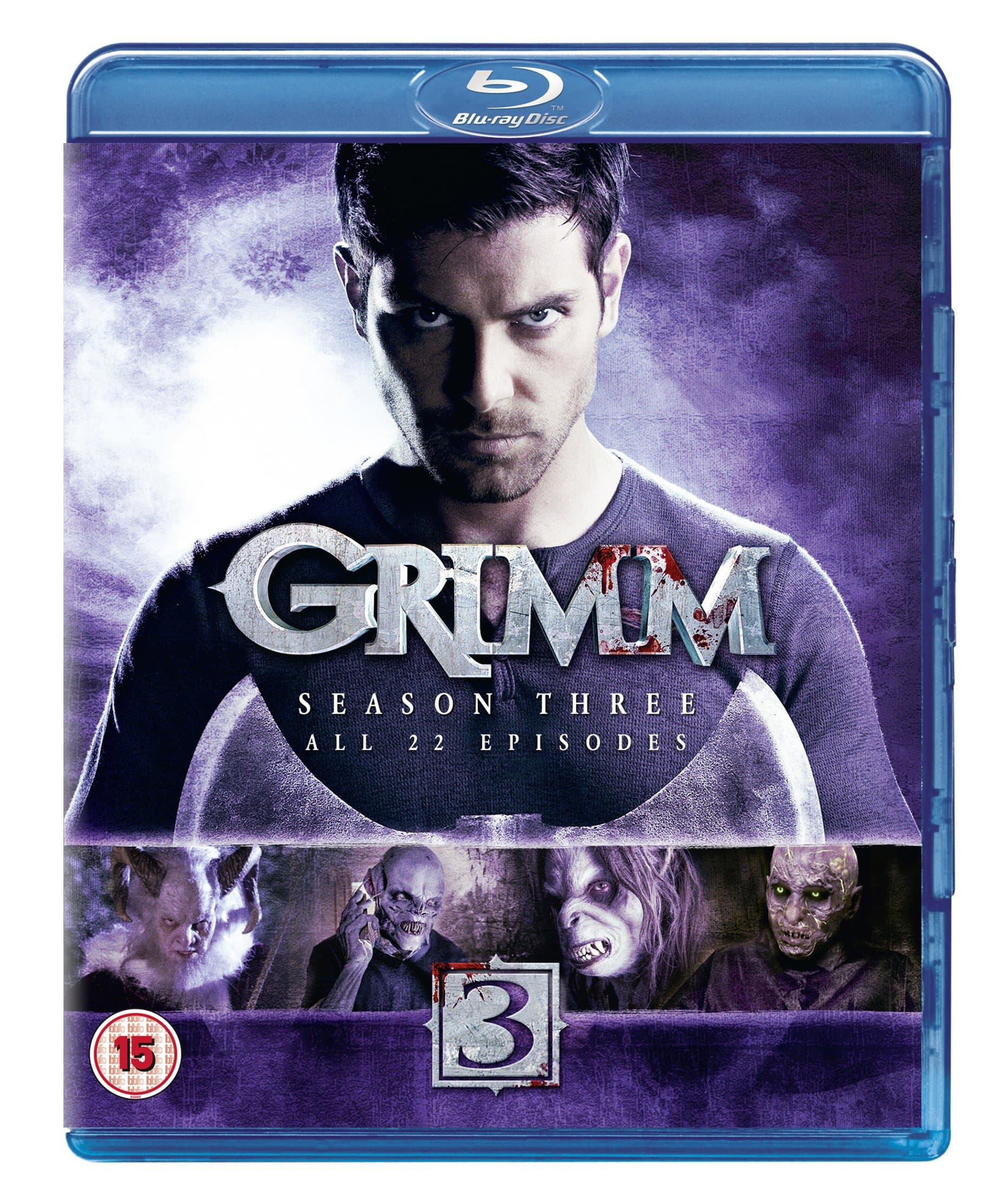 Grimm Season 3 [Blu-ray] [Region Free]