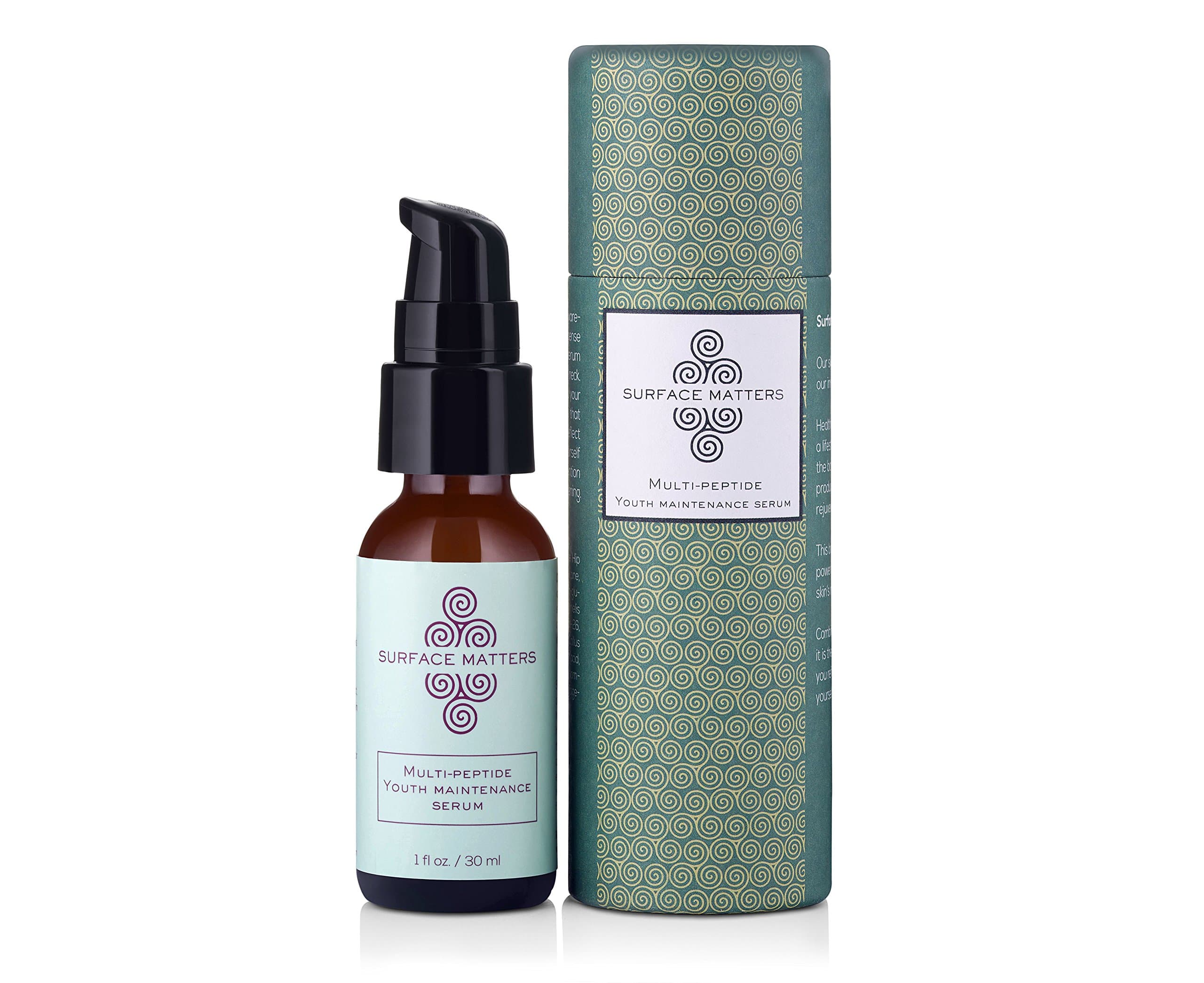 Your face is not a chemistry set! Balanced formula of anti-aging peptides + Vitamin C, Rosehip Oil, Hyaluronic Acid