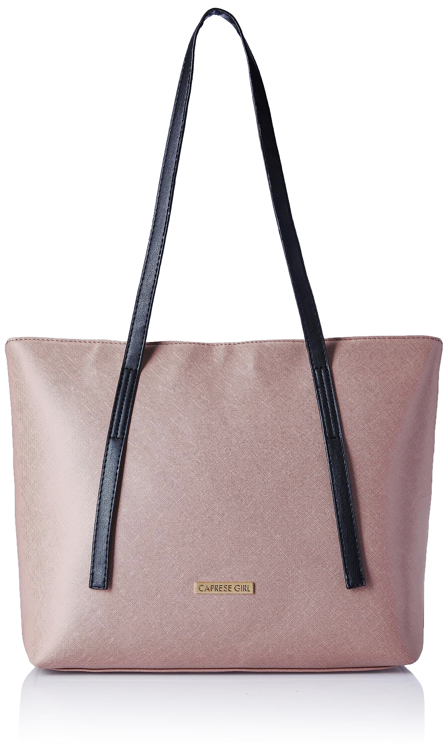 Capresewomens PAULINE T Large BLUSH PINK Tote Bag