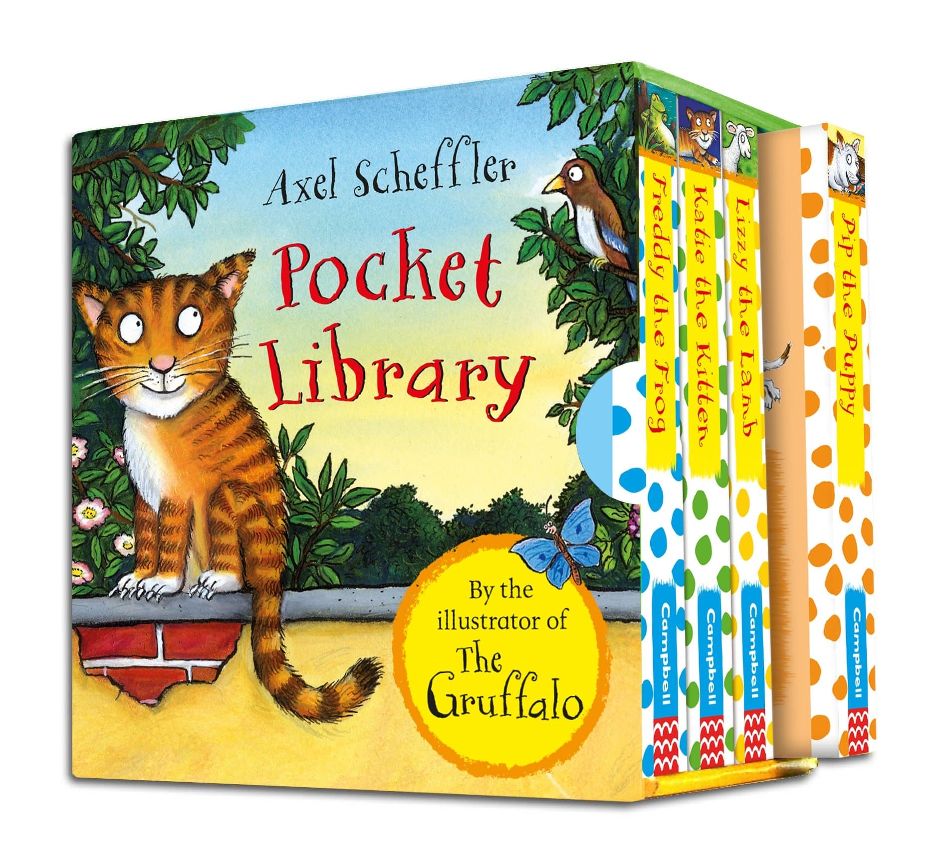 Axel Scheffler's Pocket Library (Campbell Axel Scheffler, 1) Board book – 3 April 2009