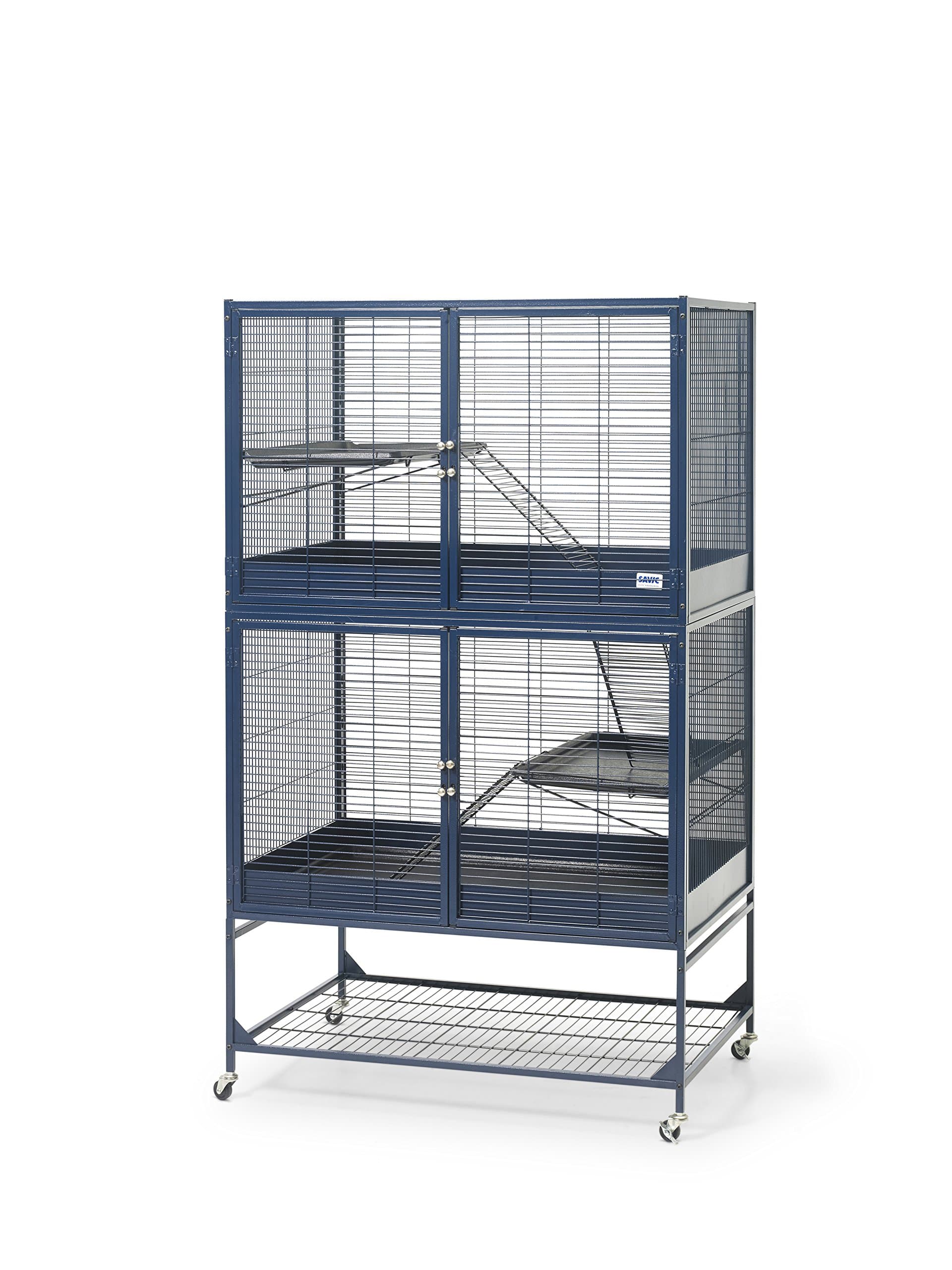 Savic Suite Royale Navy Blue Small Animal Cage 95 x 63 x 159 cm