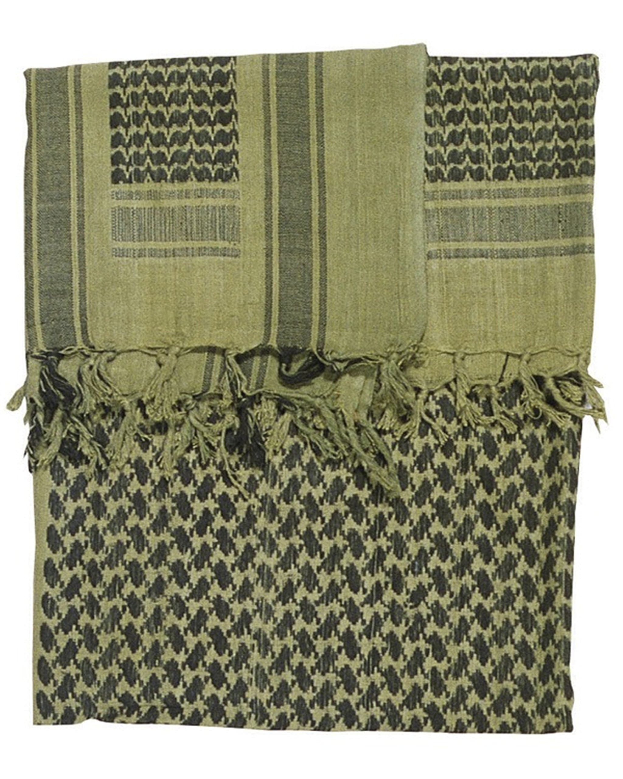 Mens Protective SAS Army Military Desert Tactical Neck Head Wrap Sun Hat Scarf Shemagh Green, White, Blue, Black, Red, Sand ( Green/Black)