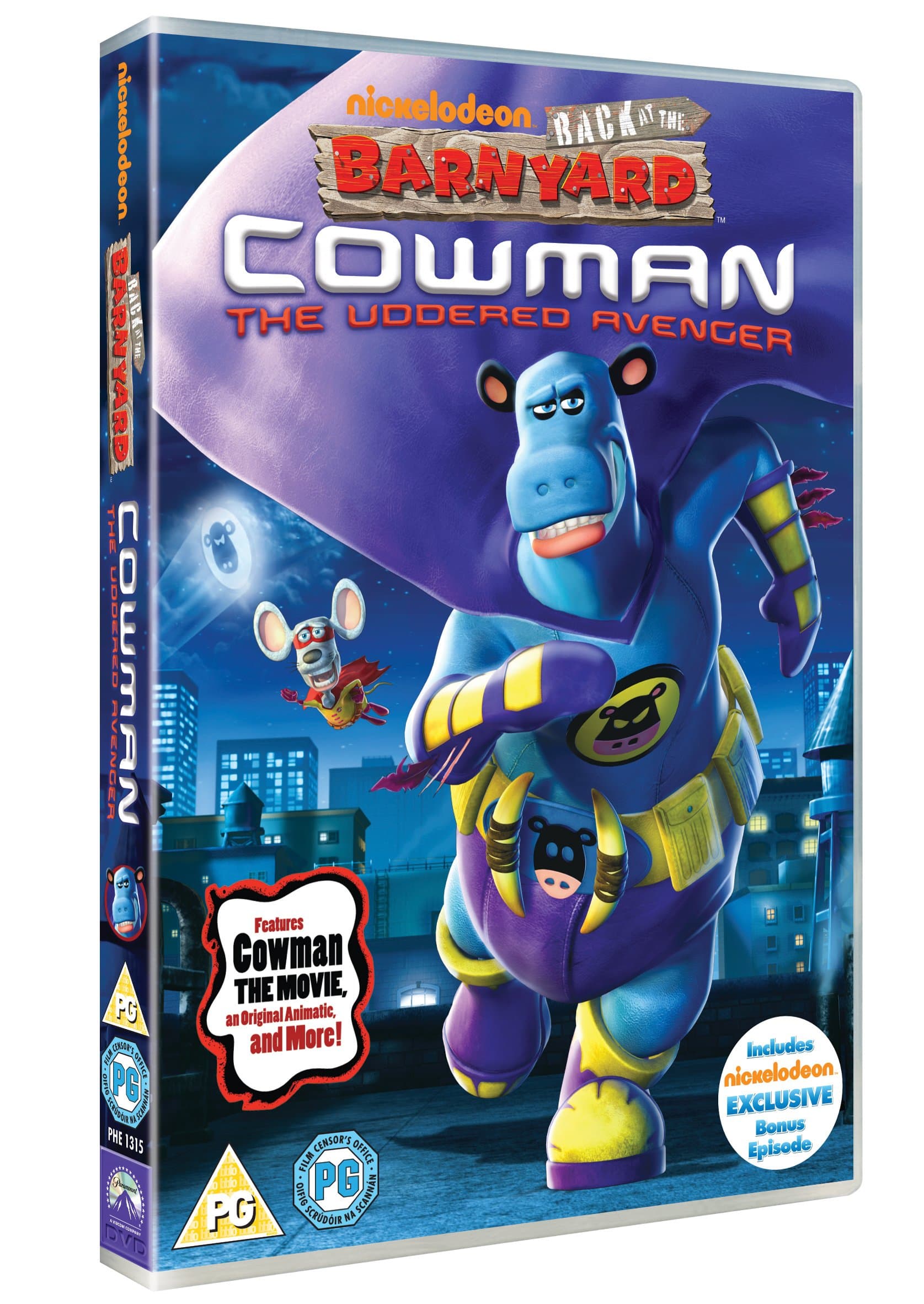 Back At The Barnyard: Cowman the Uddered Avenger [DVD]