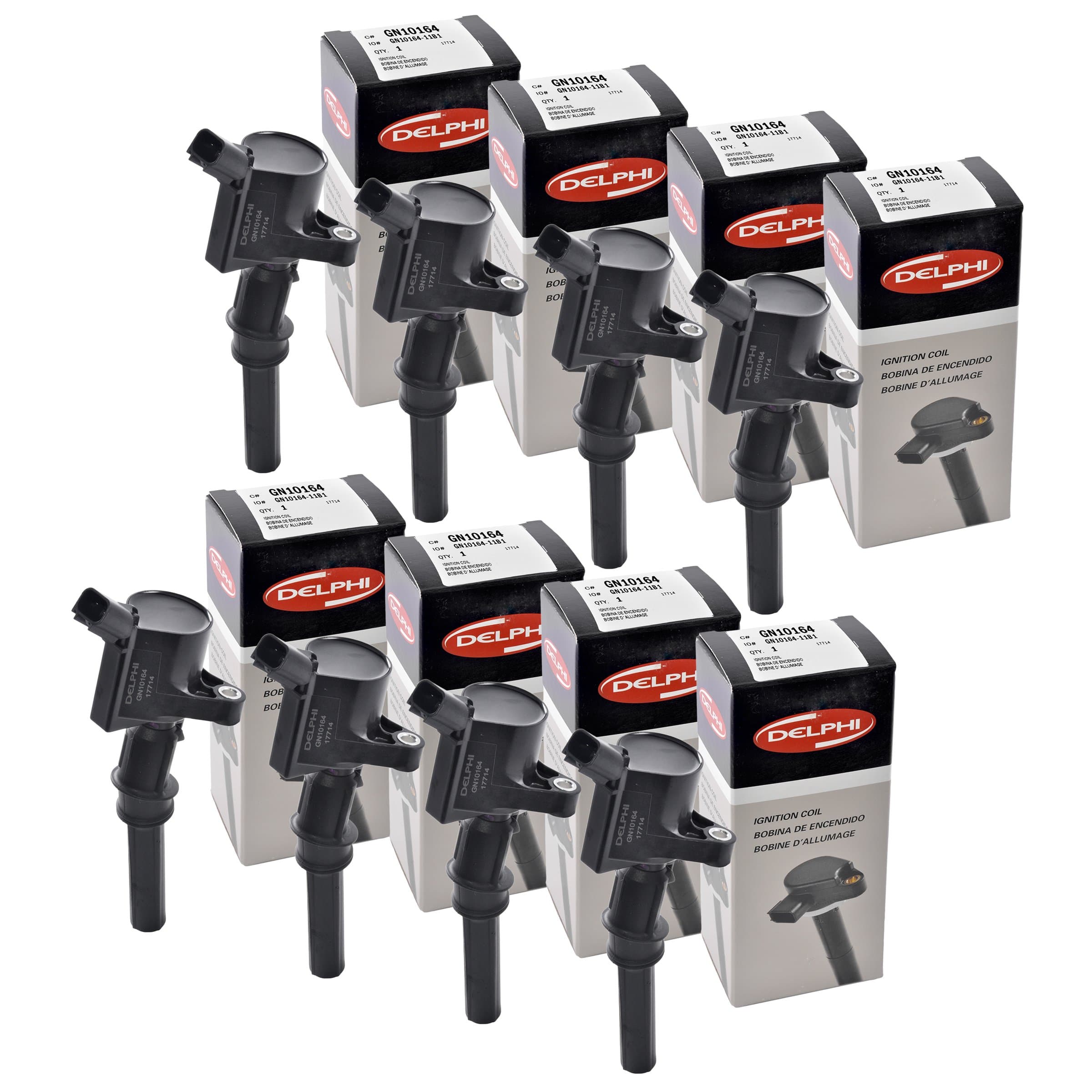 Delphi GN10164 New Ignition Coil Super Pack (8)