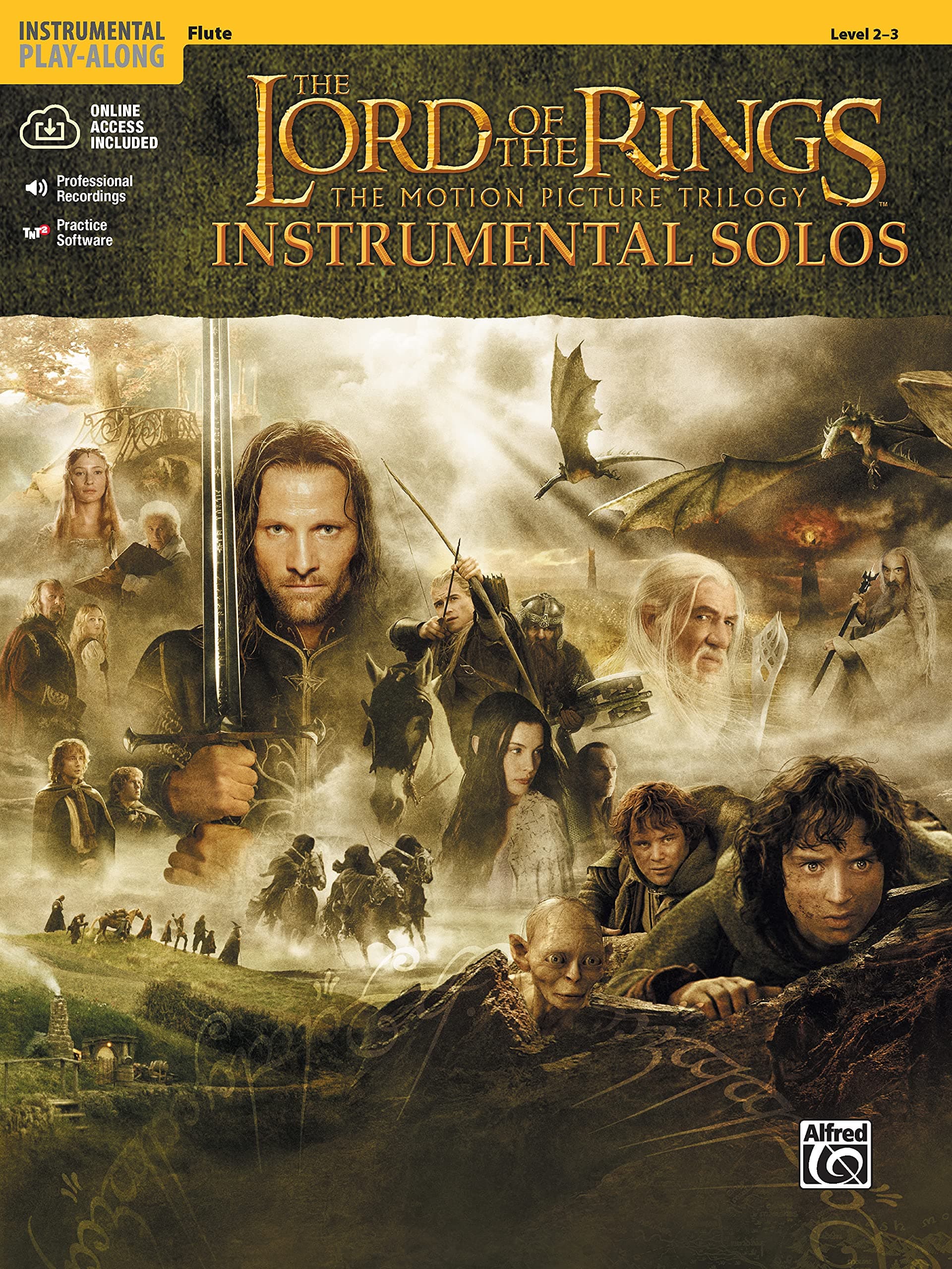 The Lord of the Rings Instrumental Solos for Flute (with CD) (The Lord of the Rings; the Motion Picture Trilogy): Flute: Level 2-3