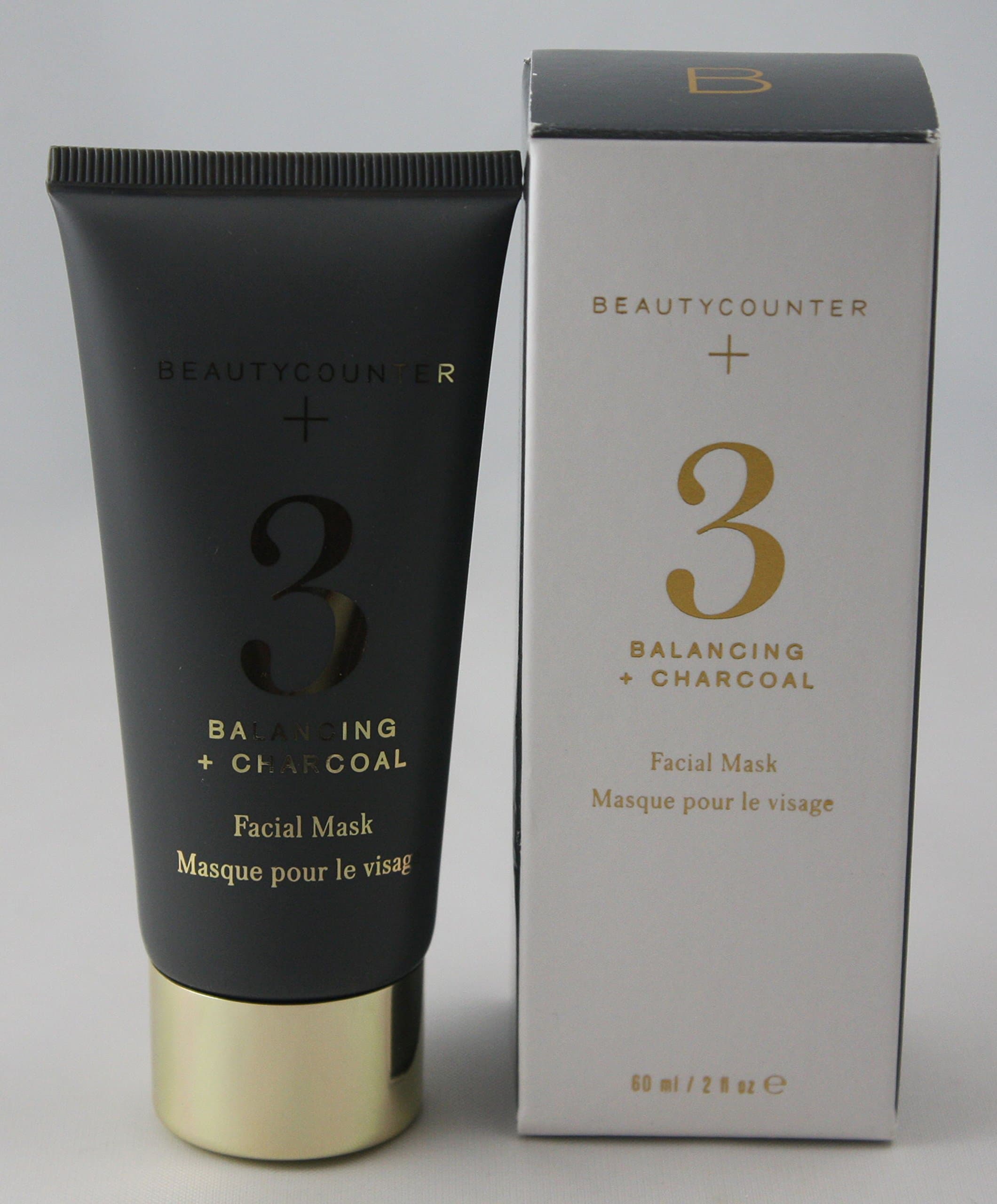 BeautyCounter Beauty Counter No.3 Balancing + Charcoal Facial Mask, 60 mL / 2 oz