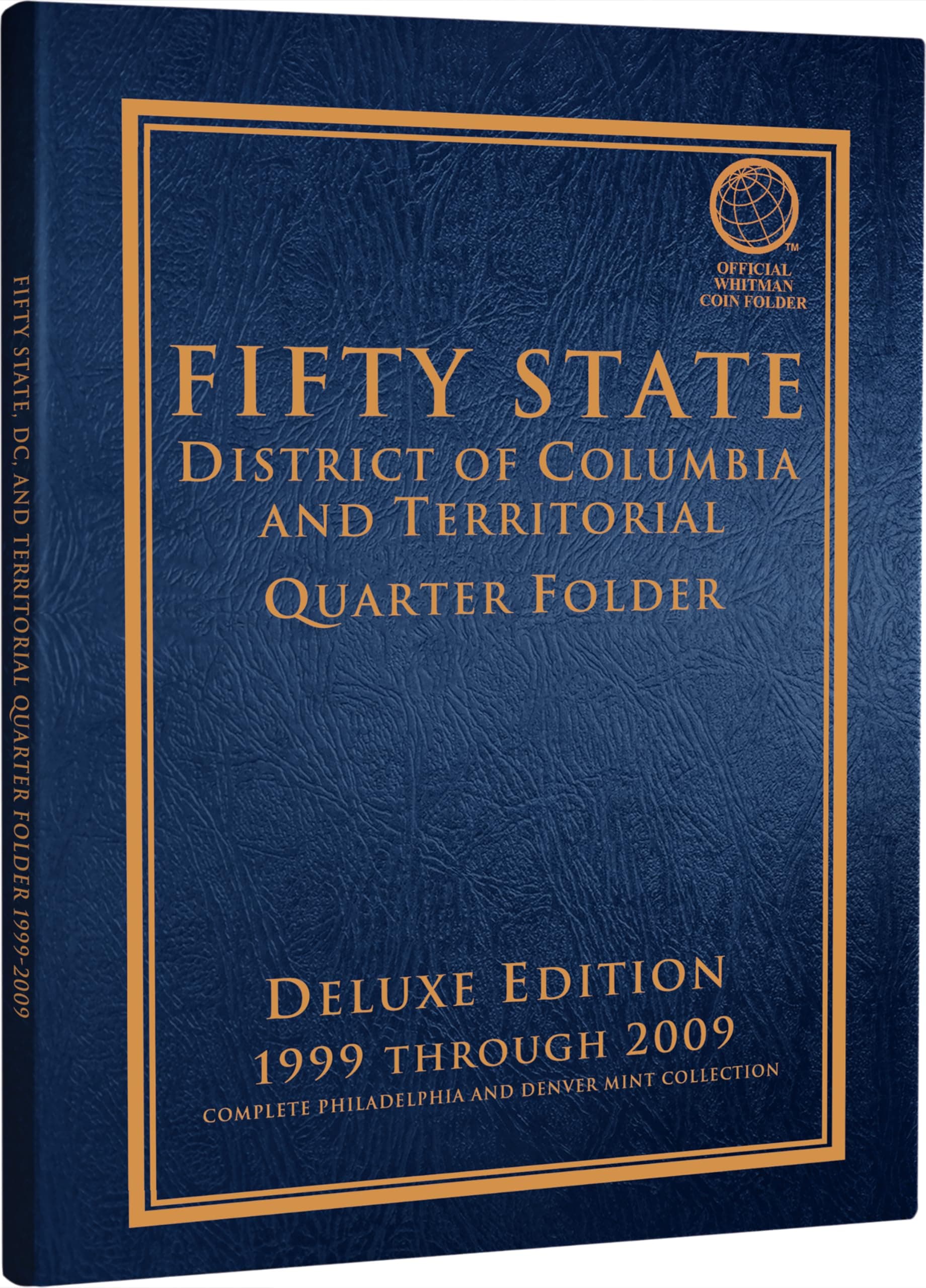 Item Number:1582380783 Fifty State plus D.C. & Territories Commemorative Quarter Folder