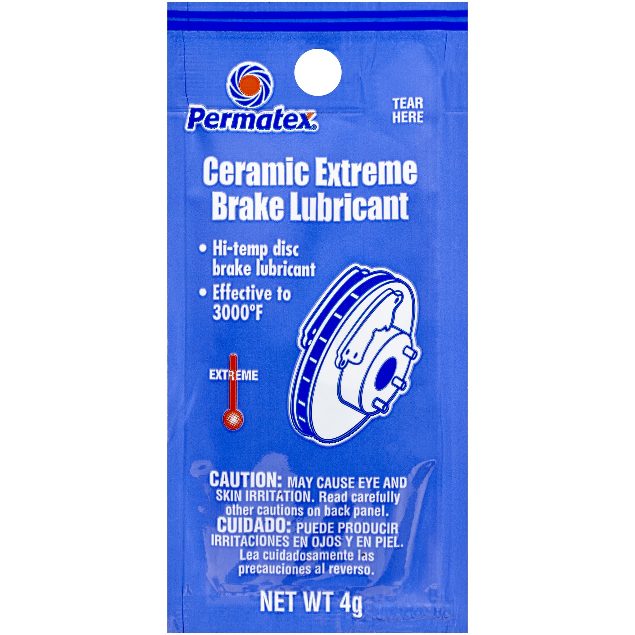 09973 Counterman's Choice Ceramic Extreme Brake Parts Lubricant, 4g Pouch