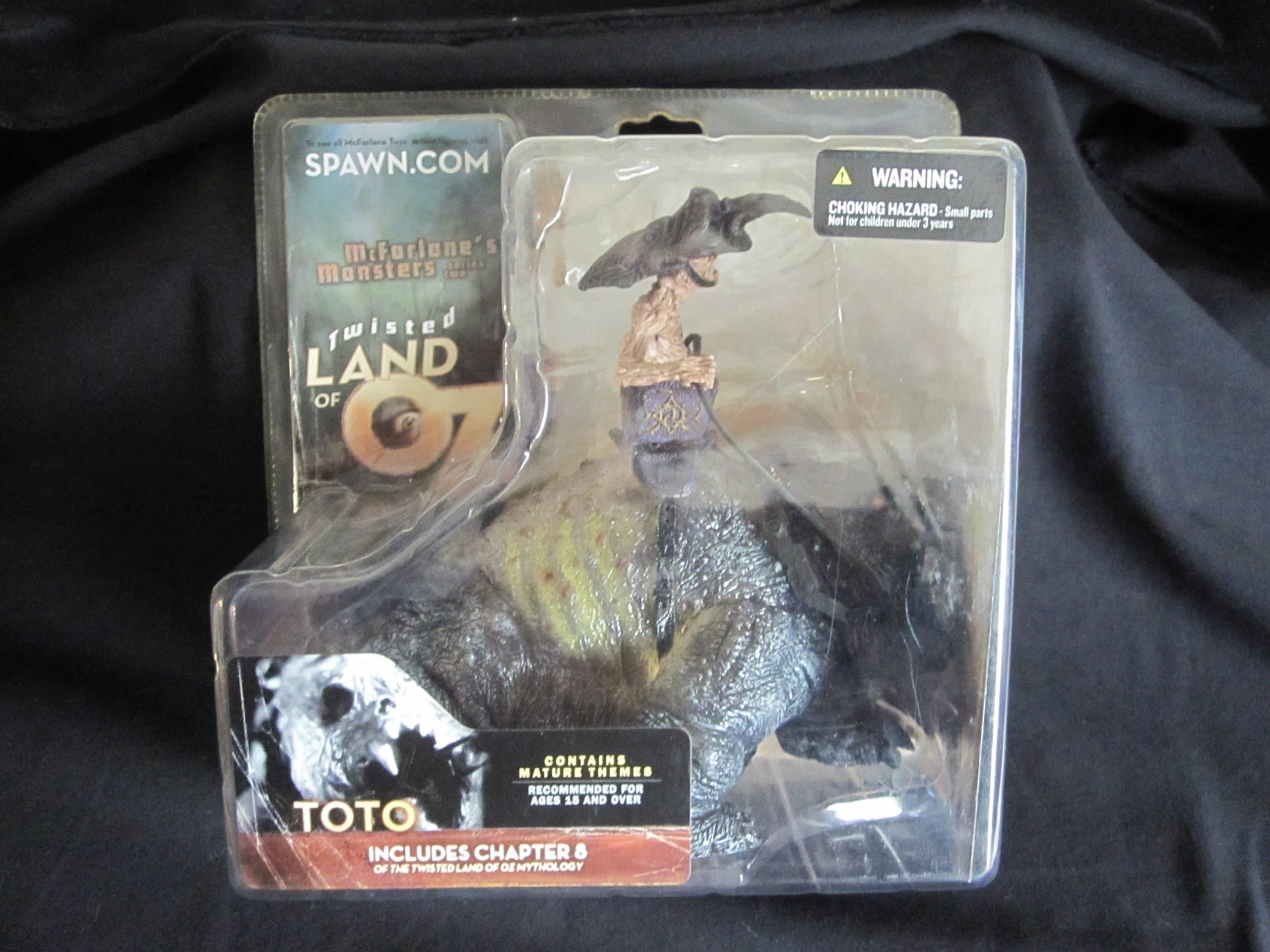 McFarlane Twisted Land of Oz Toto dark variant