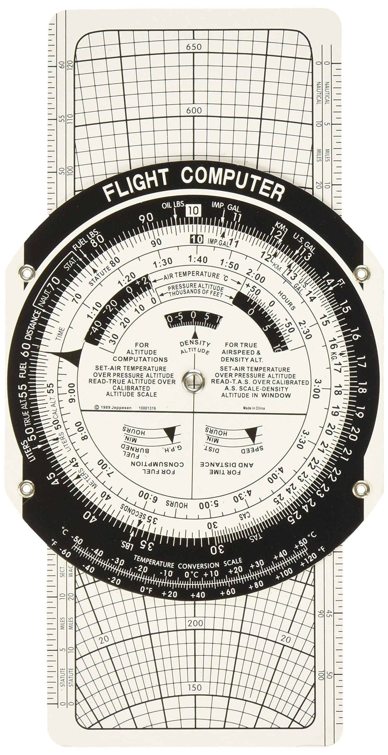Jeppesen Student Flight Computer (CSG) JS514101
