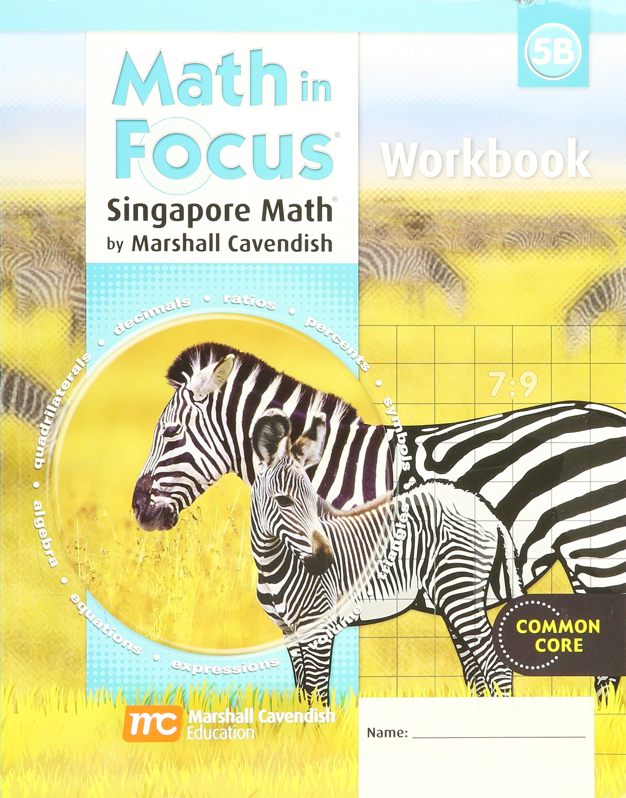 Math in Focus: Singapore Math Grade 5, Book B: Student Workbook (B)