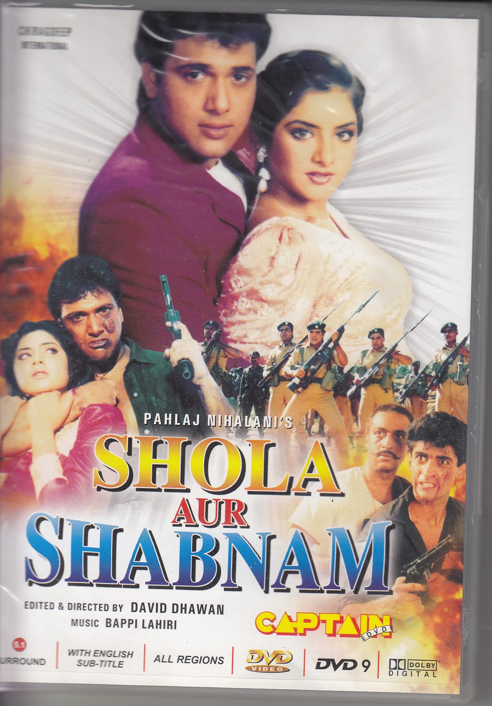 Shola Aur Shabnam * Govinda, Divya Bharati ( CAPTAIN DVD)