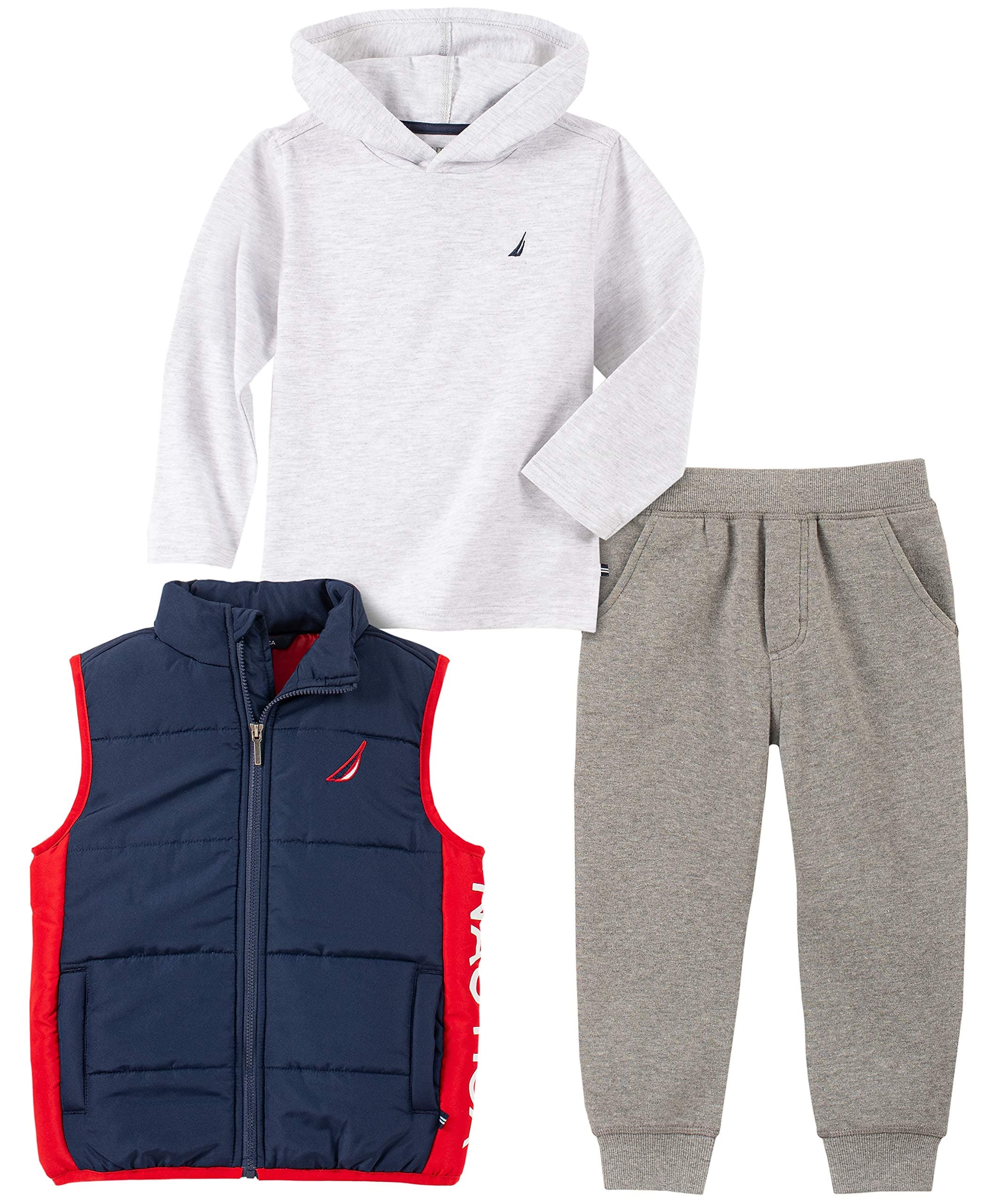 Nautica Baby Boys 3 Pieces Vest Pants Set
