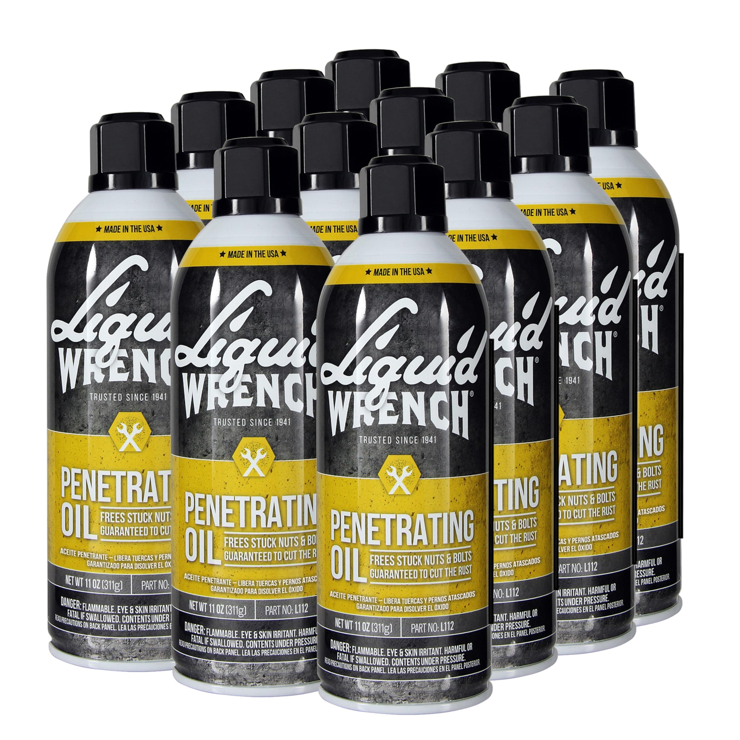 L112-12PK Liquid Wrench Penetrating Oil (12/11Oz)