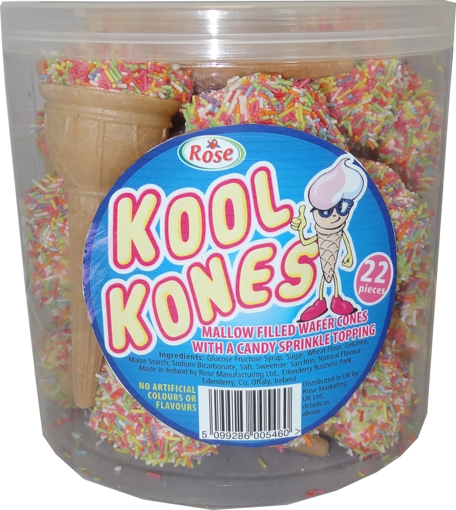 Rose Marketing UK Kool Kones (Pack of 22)
