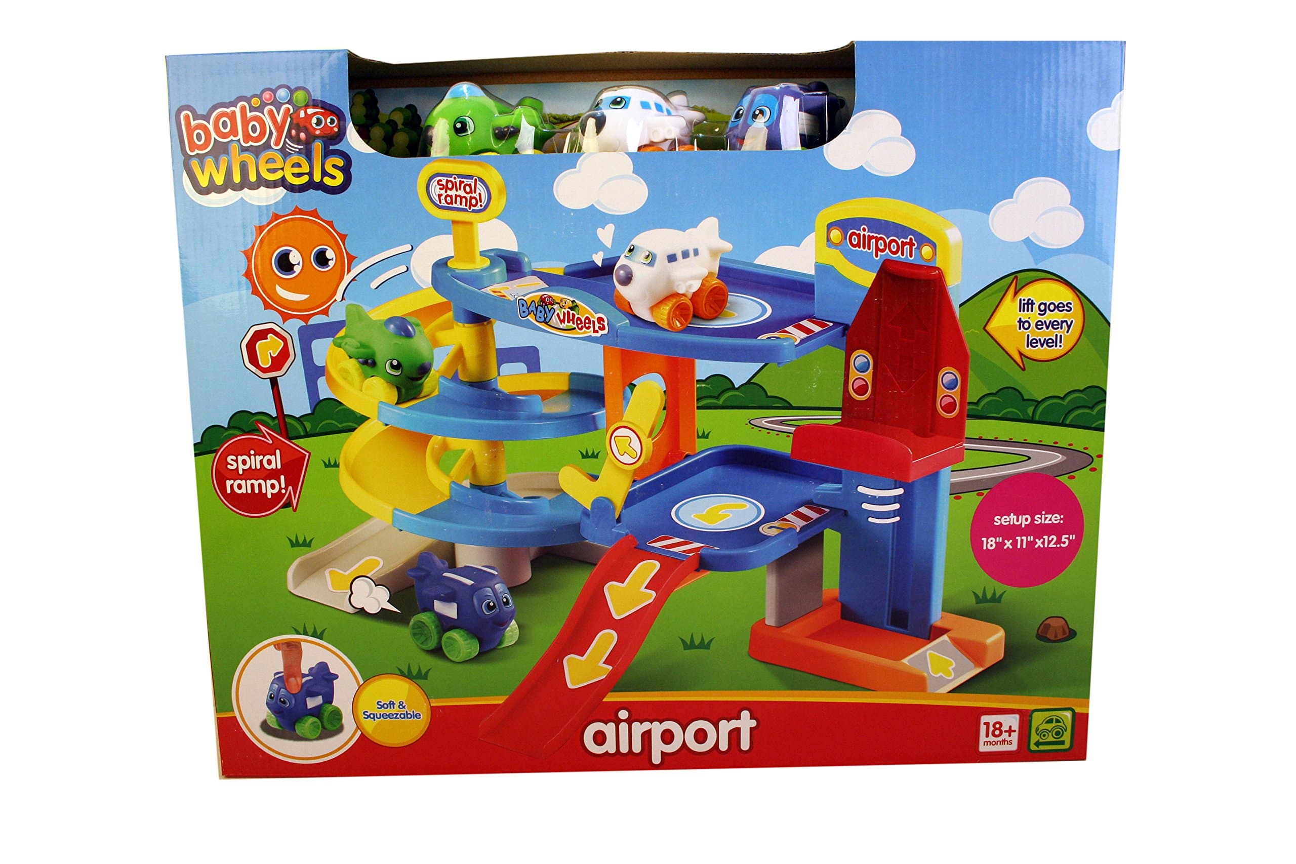 Baby Wheels 62095 Airport Playset