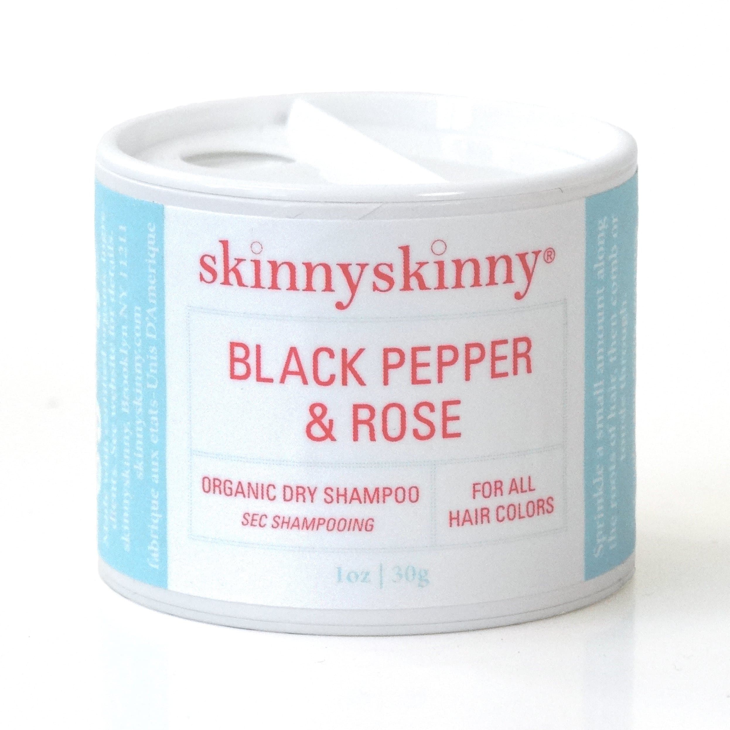 Organic Rose and Black Pepper Dry Shampoo