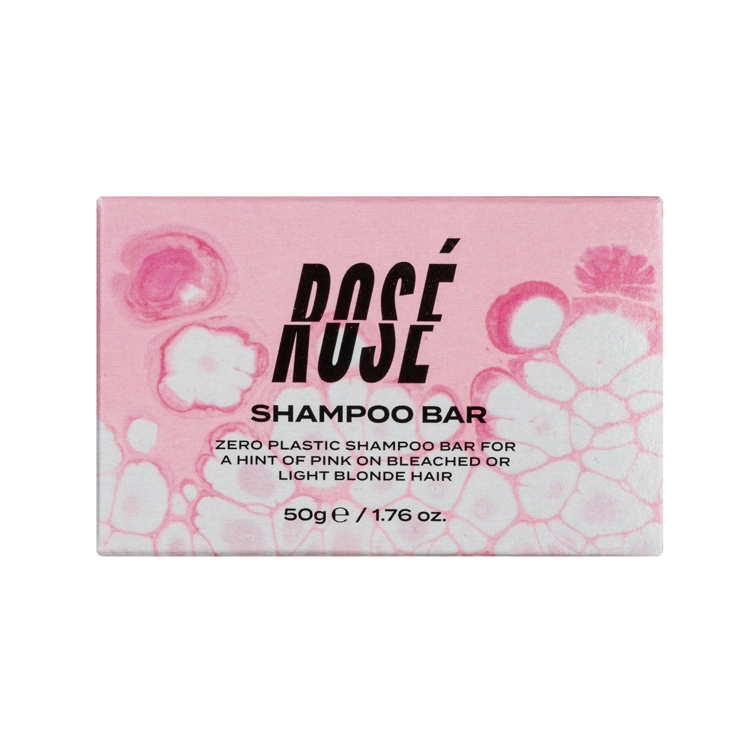BLEACH LONDON Rose Shampoo Bar - Pale Pink Rinse, Vegan, Cruelty Free, colour Protected Clean, colour Depositing Formula, 250 ml