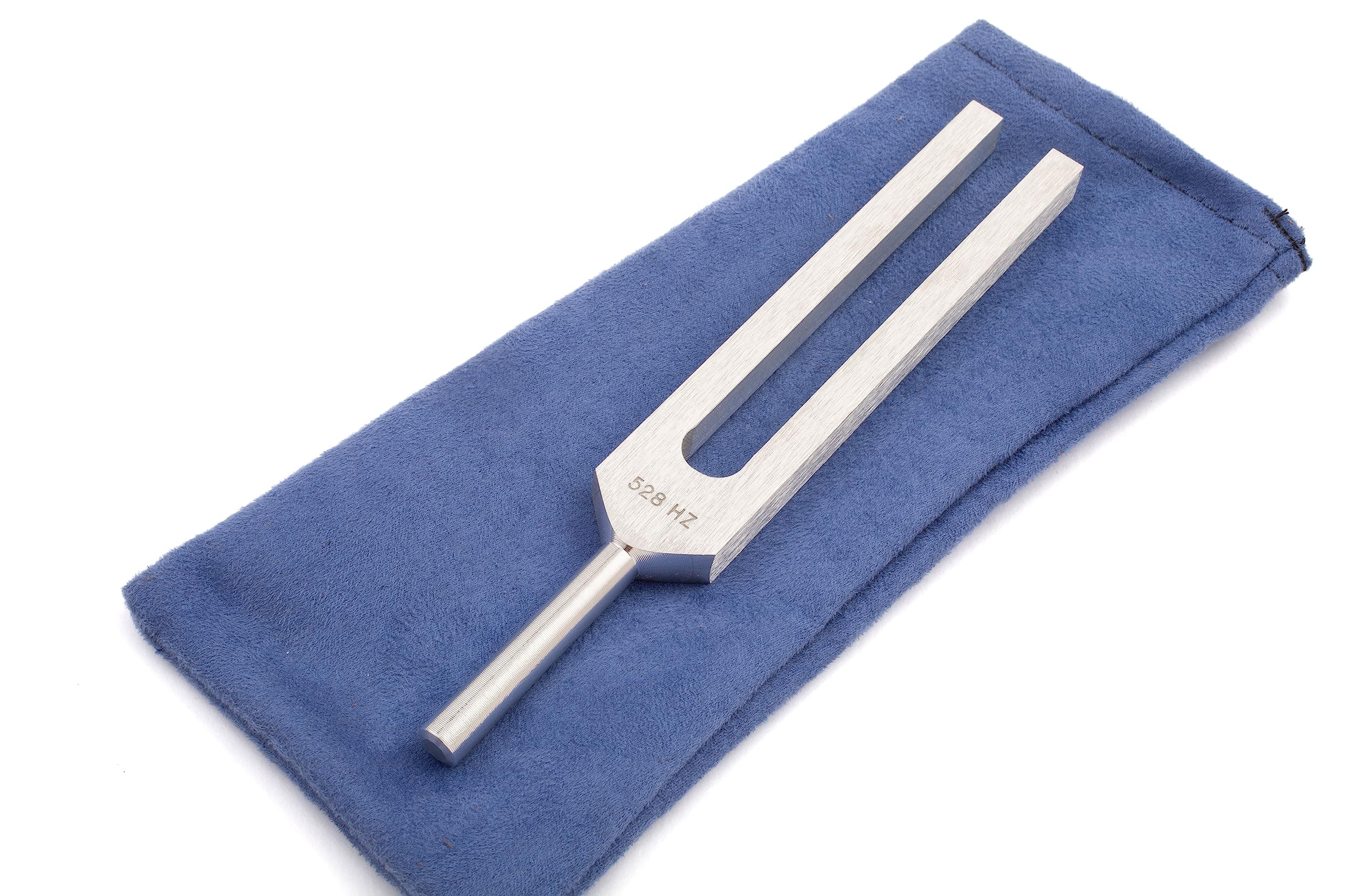 528 hz Tuning Fork for Healing and Health by, Solfeggio Frequency for Awareness, Emotional and Spiritual Meditation, Machined not Molded and Made in The USA