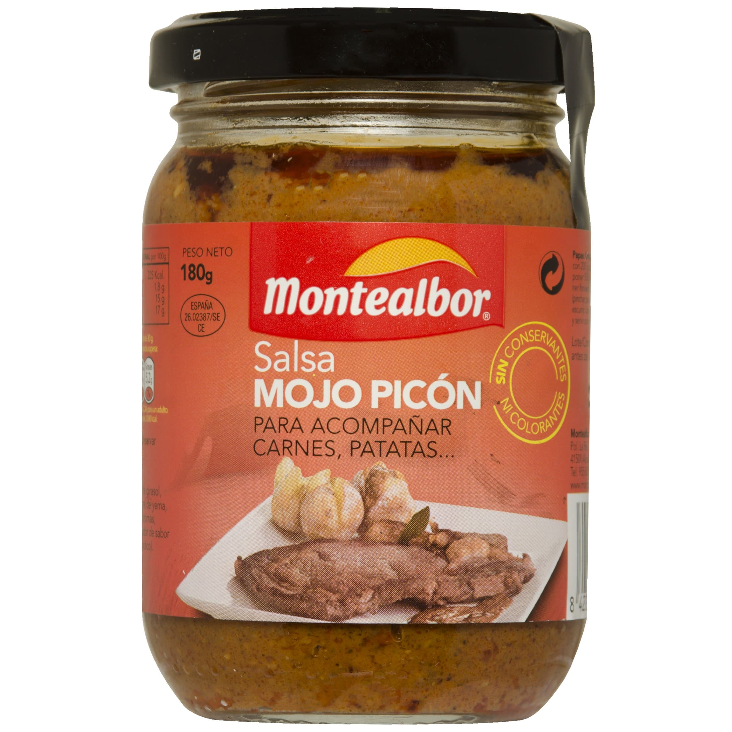 Salsa Mojo Picón Motealbor 180g
