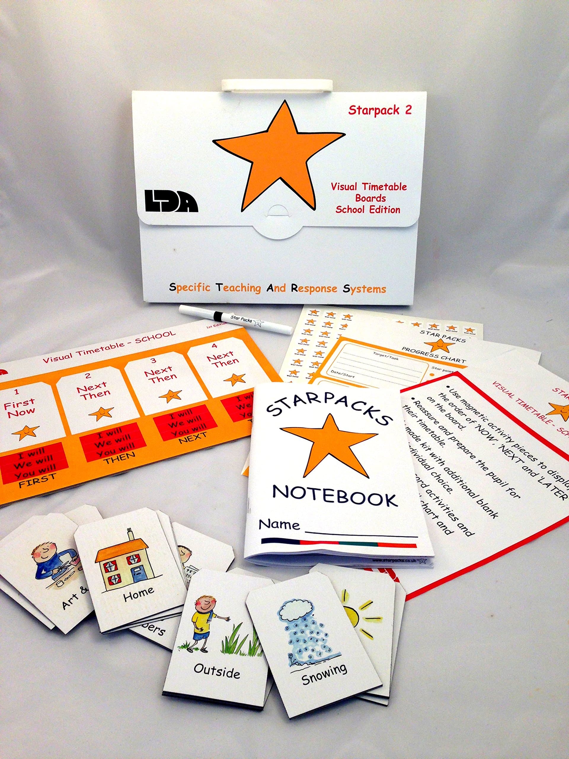 Starpack 2 - Visual Timetable Boards School Edition