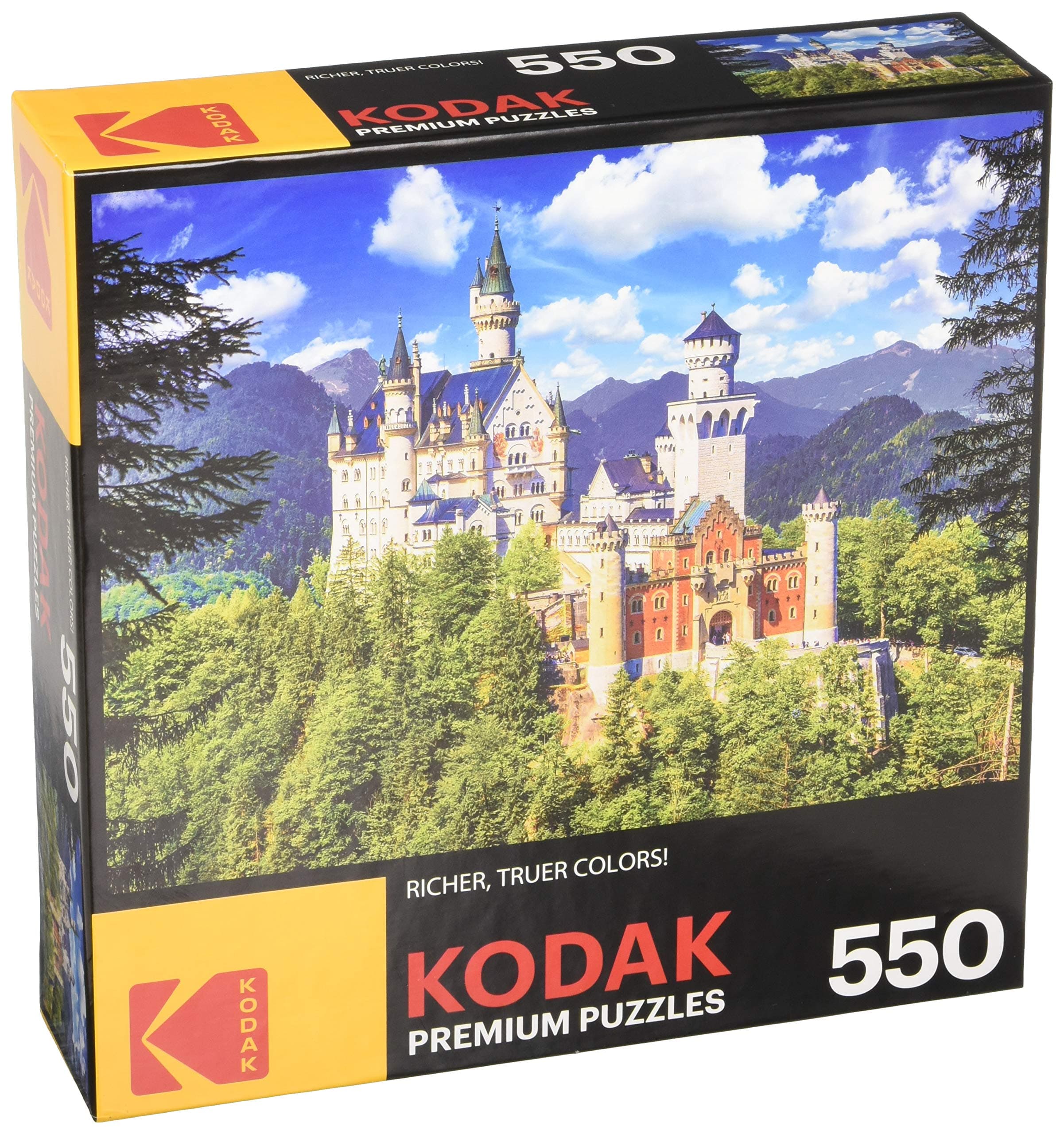 KODAK Premium Puzzles Neuschwanstein Castle Bavaria Jigsaw Puzzle