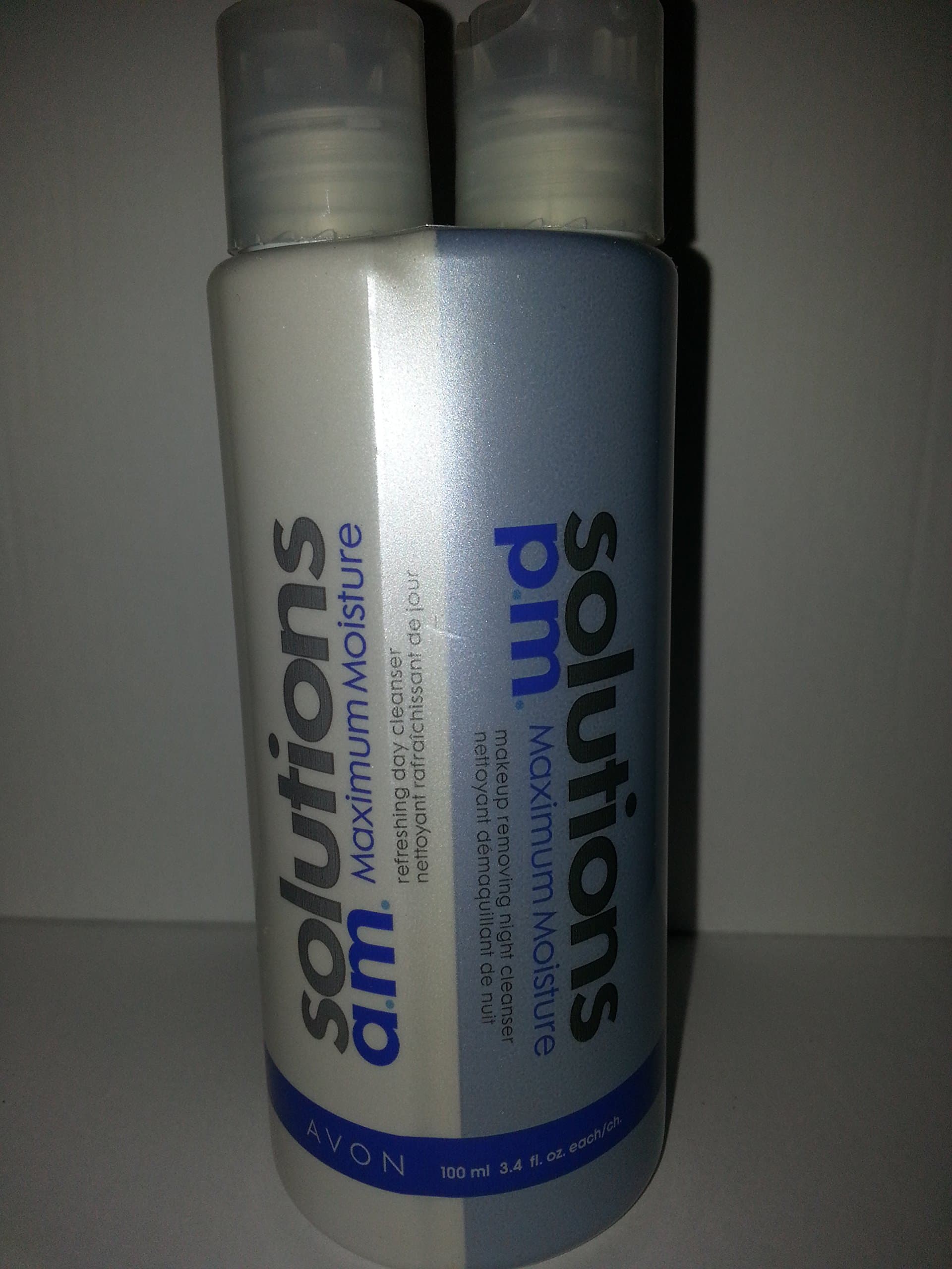 a.m/p.m Maximum Moisture - Refreshing Day Cleanser/Makeup Removing Night Cleanser