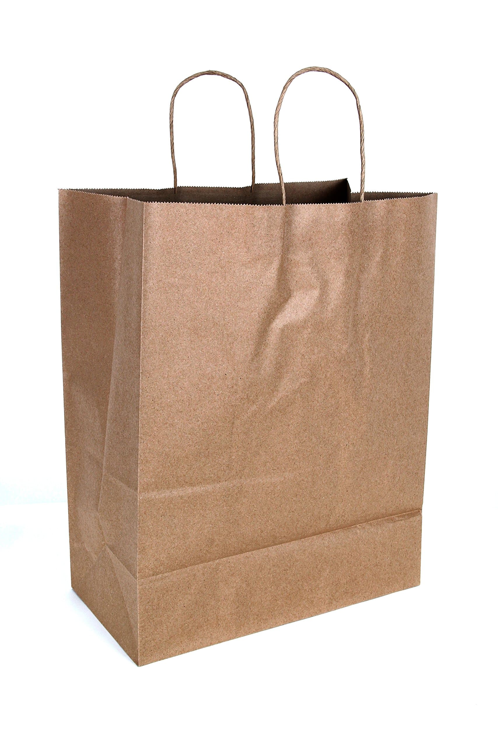 CucinaPrime Paper Bags, 50 Pack, Brown
