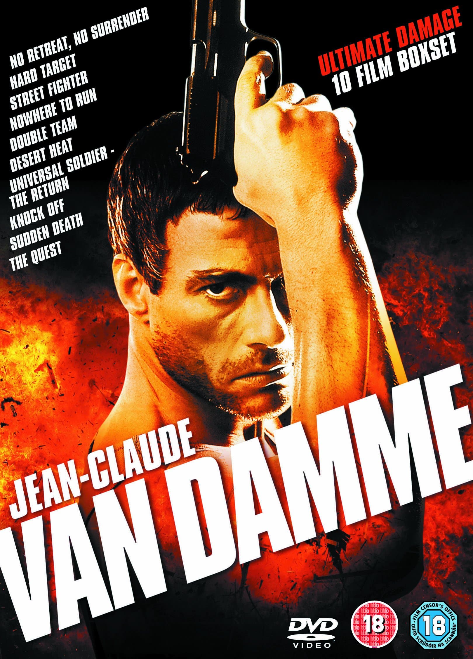 Jean-Claude Van Damme - Ultimate Damage - 10 Film Box Set [DVD]