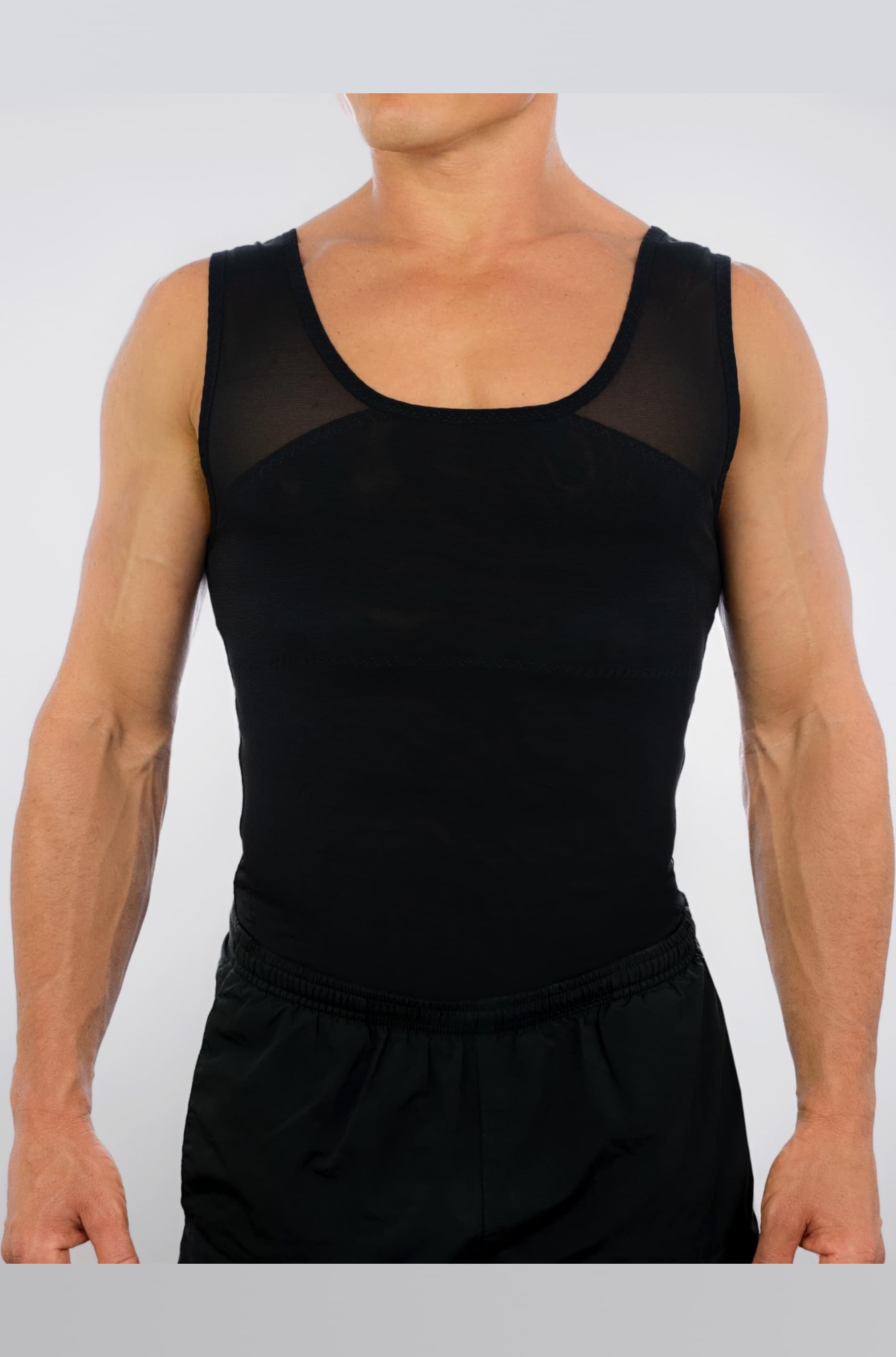 Esteem Apparel Men's Slim Fit Sleeveless Shirts