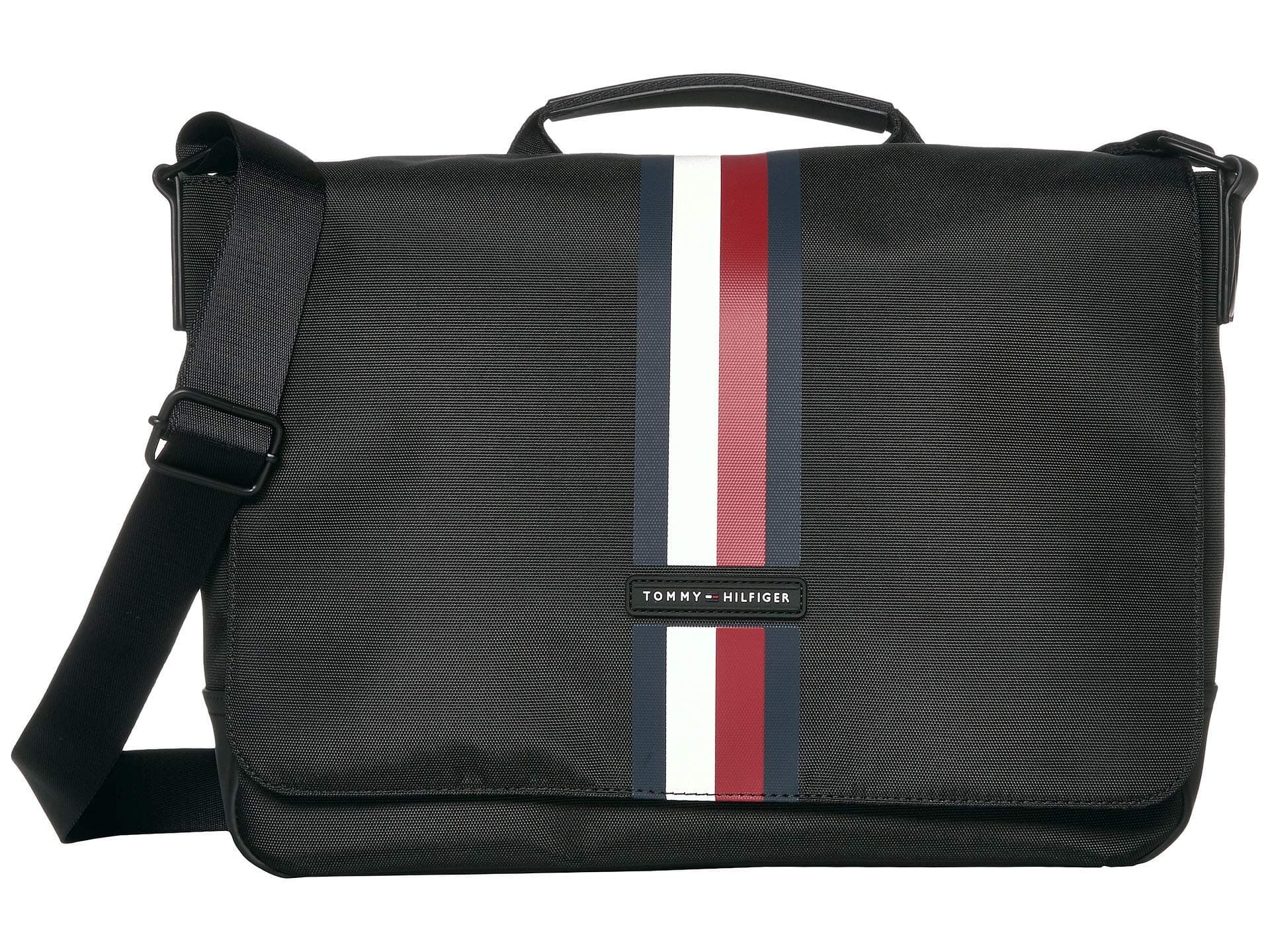 Jonathan Nylon Messenger Black One Size