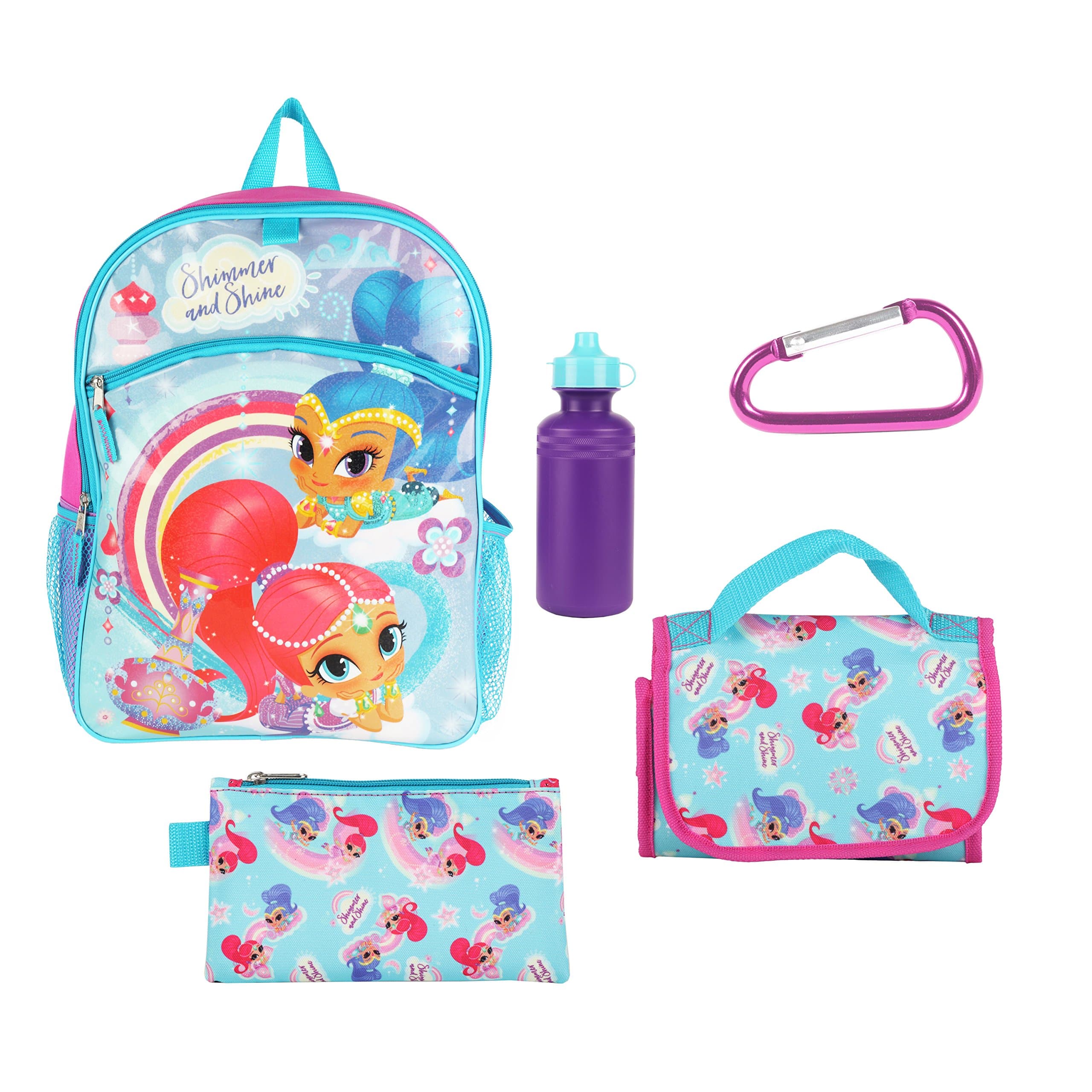 Nickelodeon Shimmer and Shine Backpack 5-Piece Set