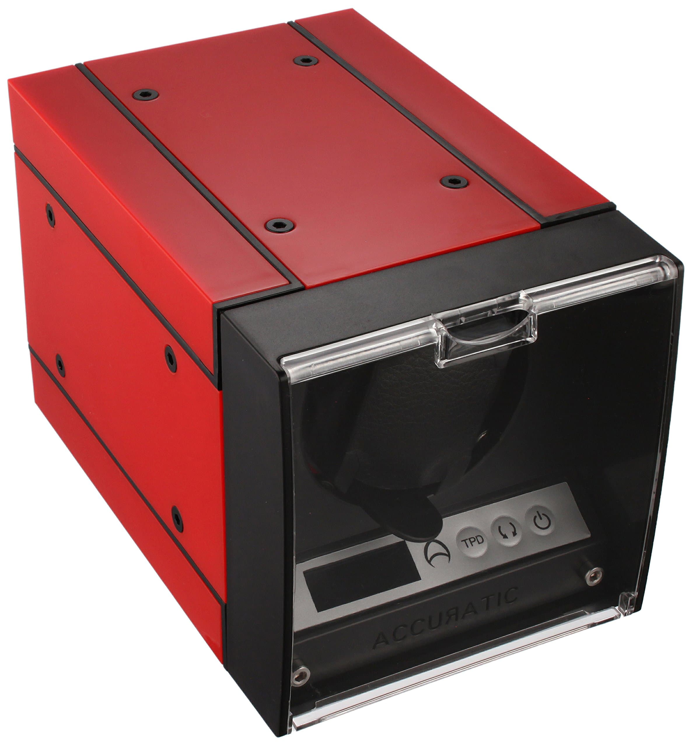 W1RDBK Red and Black Watch Winder