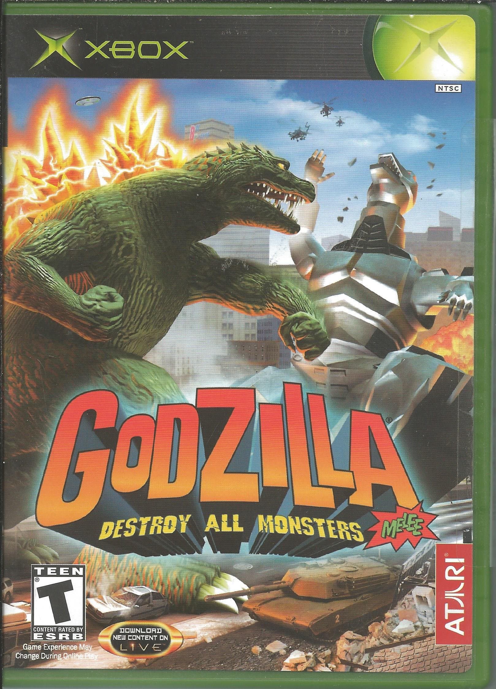 Godzilla Destroy All Monsters - Xbox