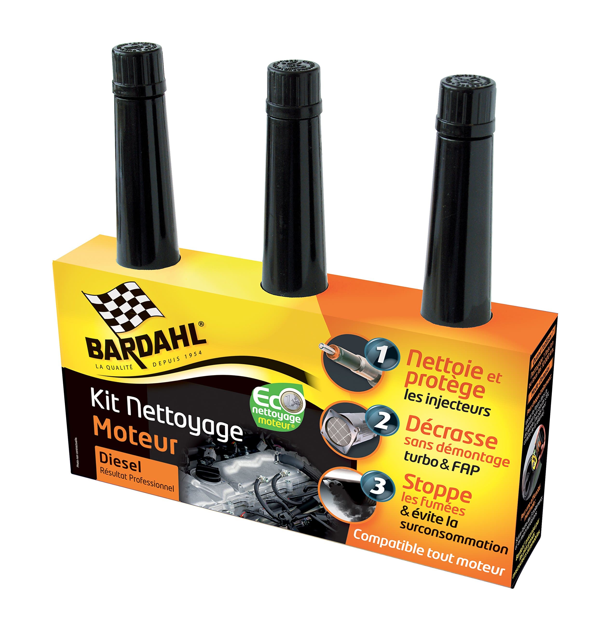 Bardahl 9345 Engine Eco Cleaning Kit