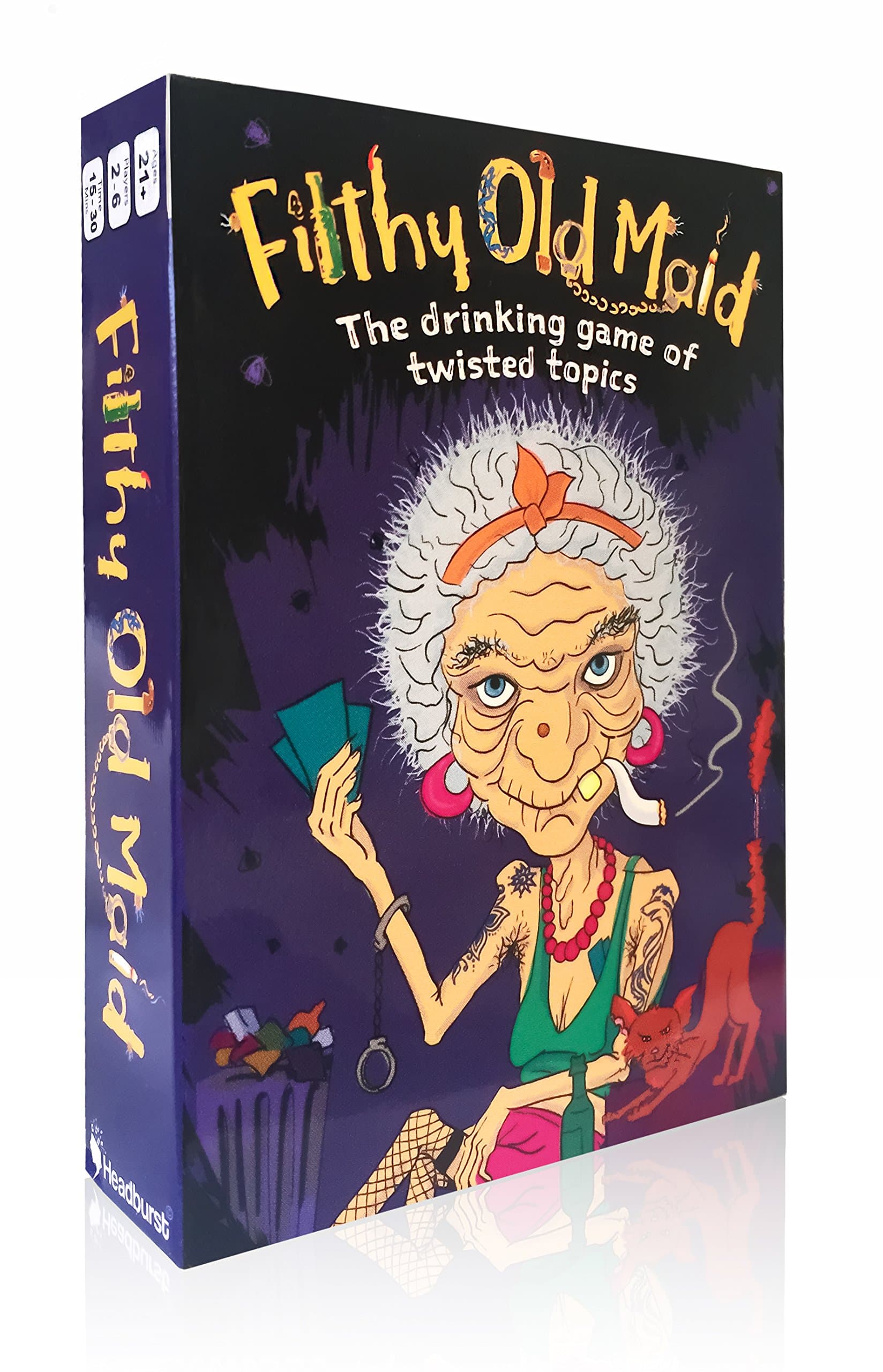 Filthy Old Maid Party Game - A Funny, Social Adult Drinking Game