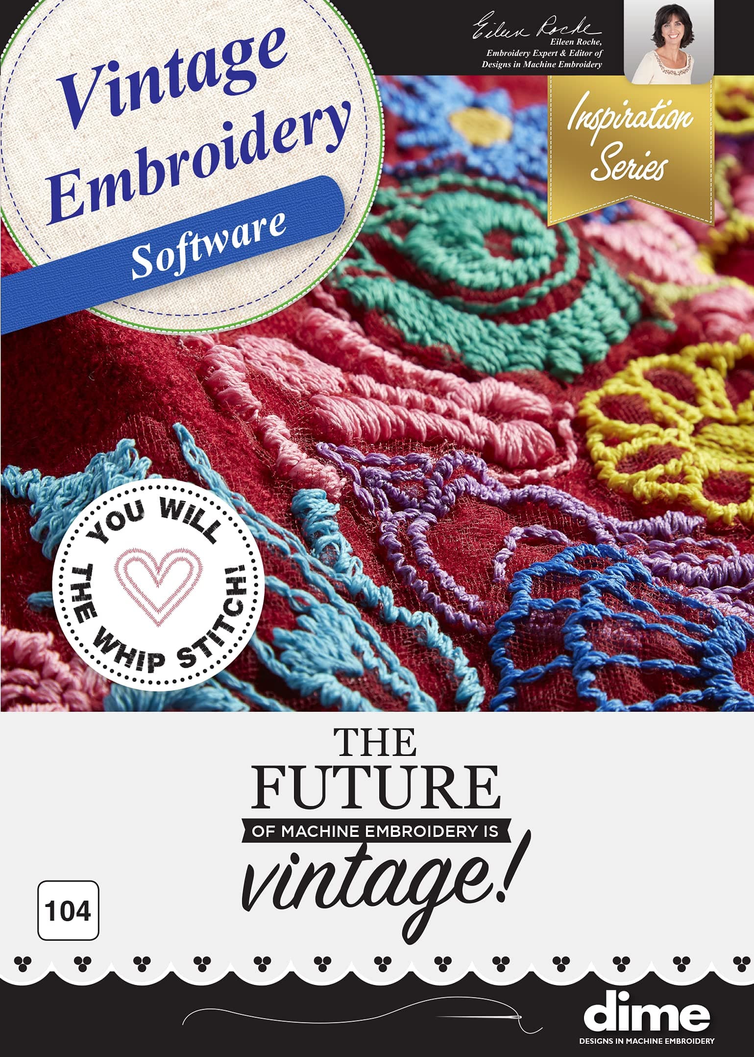 Vintage Embroidery Software for Machine Embroidery