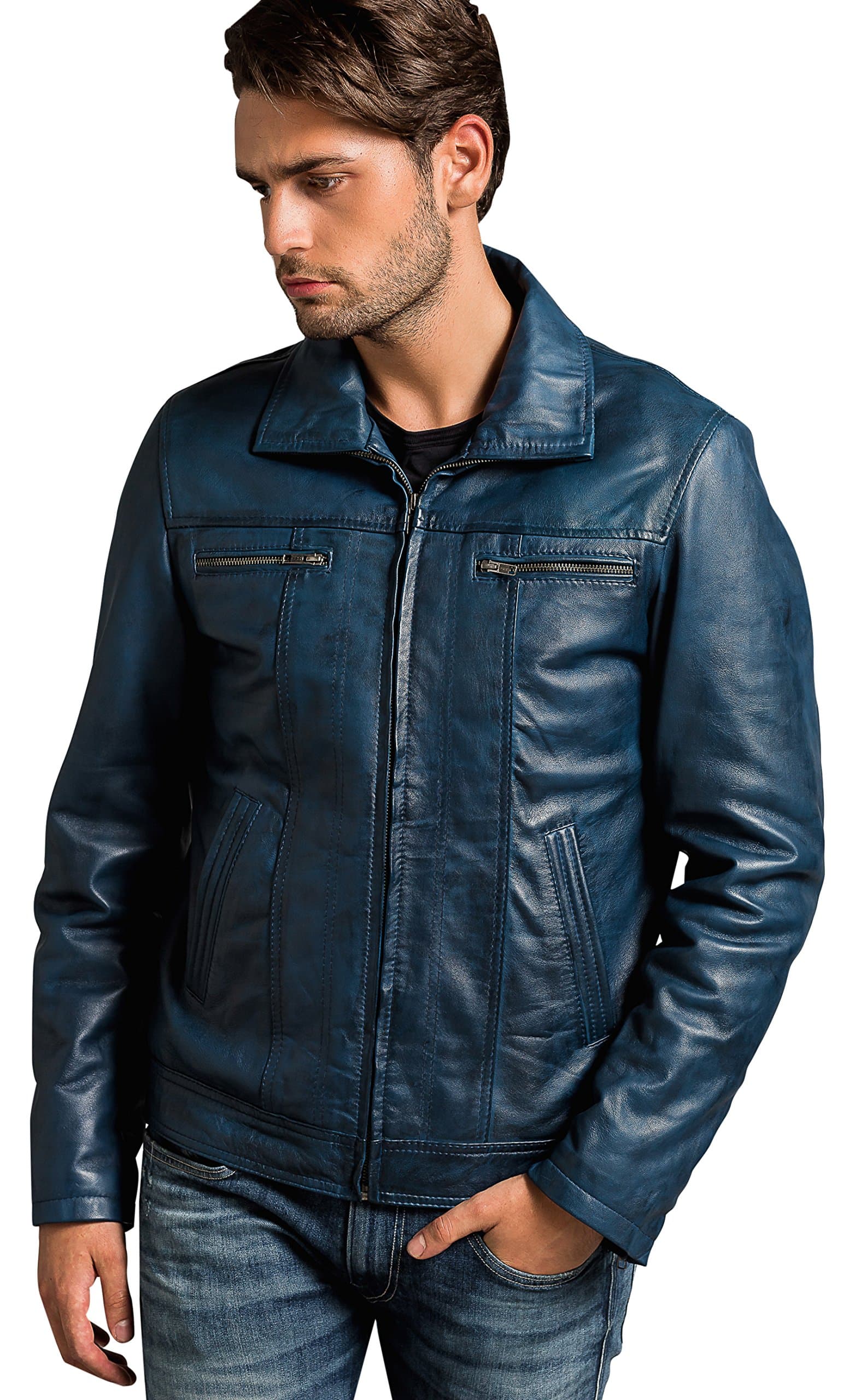 Urban Leather Calvin Gents Leather Jacket