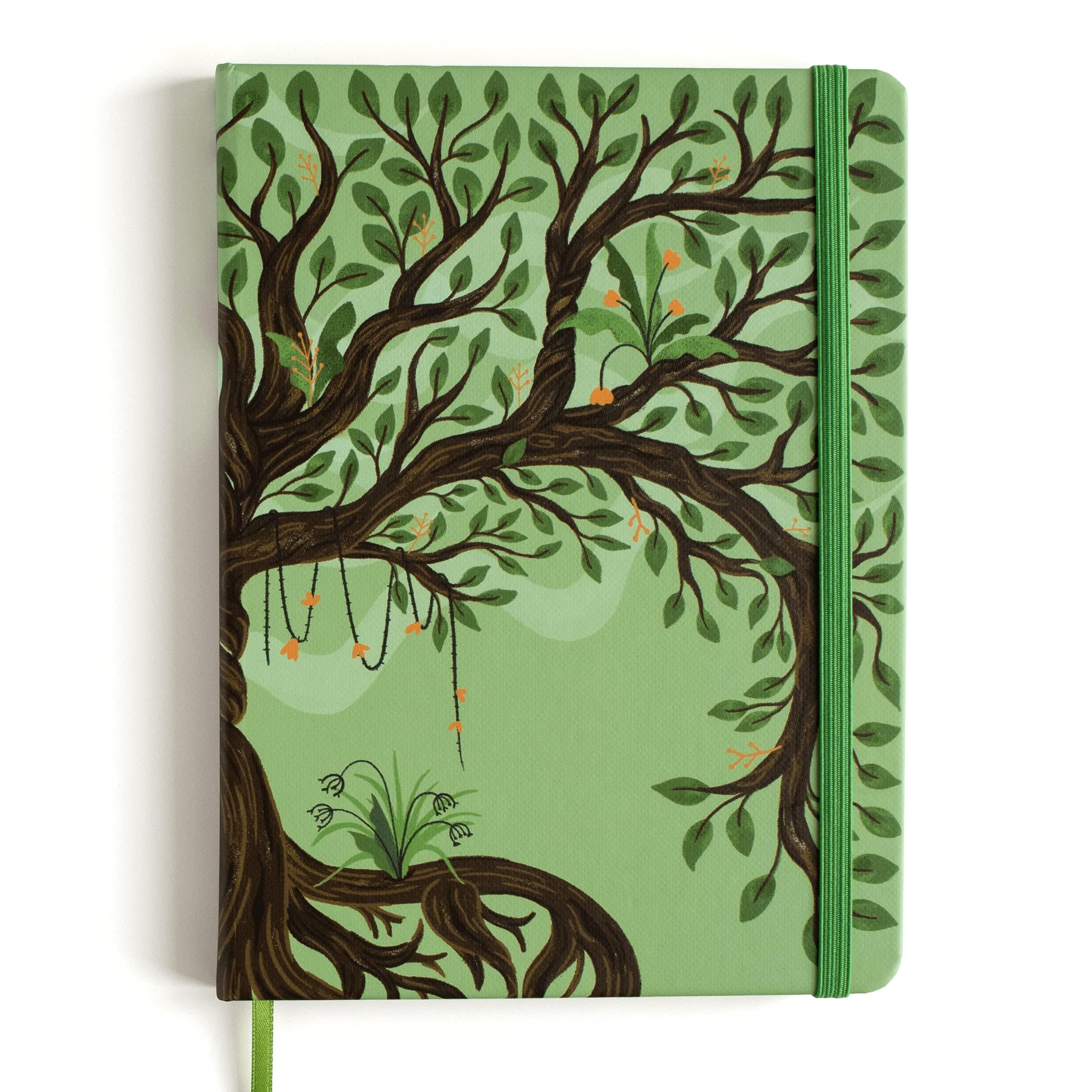 Rileys & Co Notebook Journal for Writing 8 x 6 Inches, Hardcover Daily Journaling Diary - 240 Lined Pages - Compact Notebook for Women, Men, Kids, Work and Travel (Tree of Life)