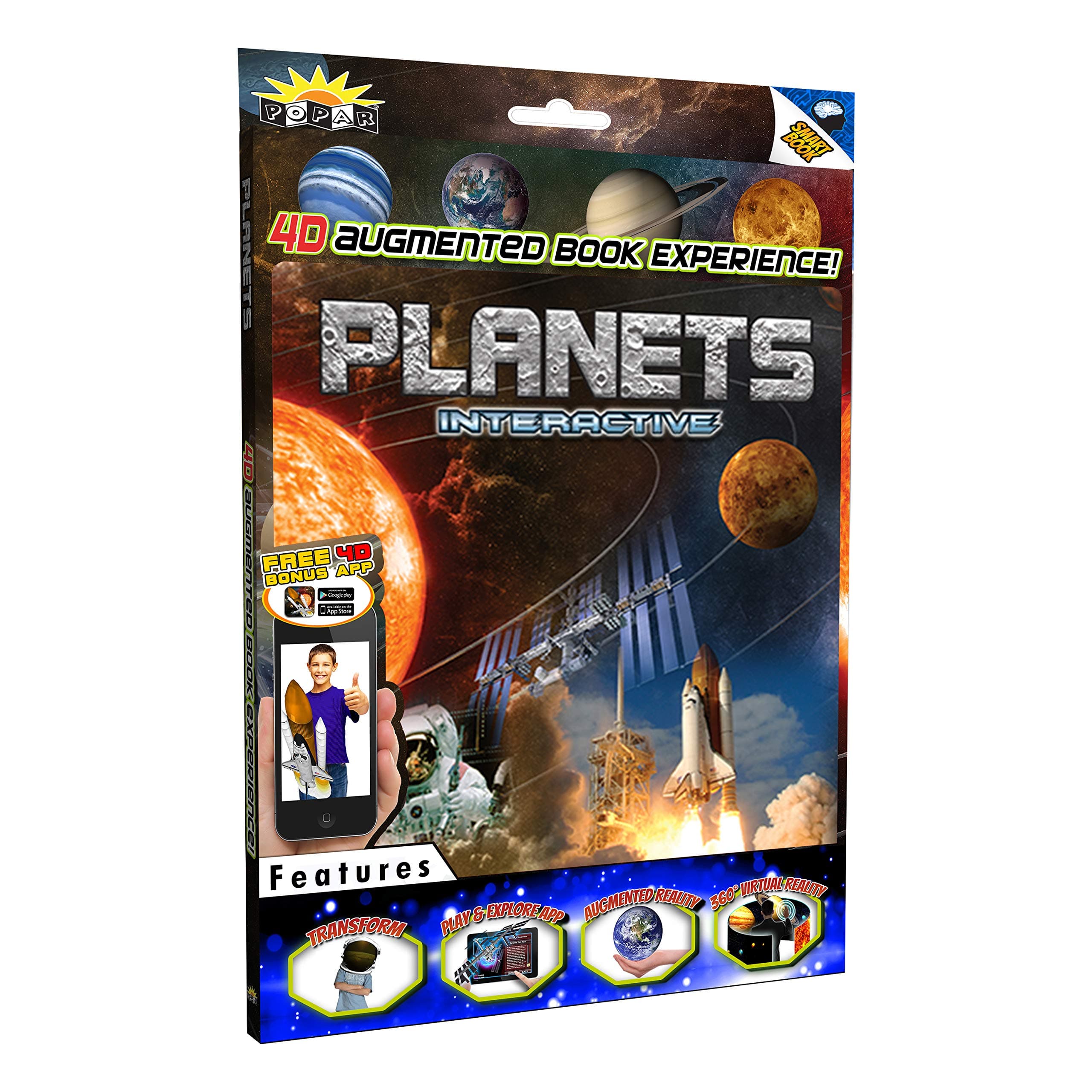 Digital Tech Frontier, LLC Popar 4D Interactive Smart Book and App Planets
